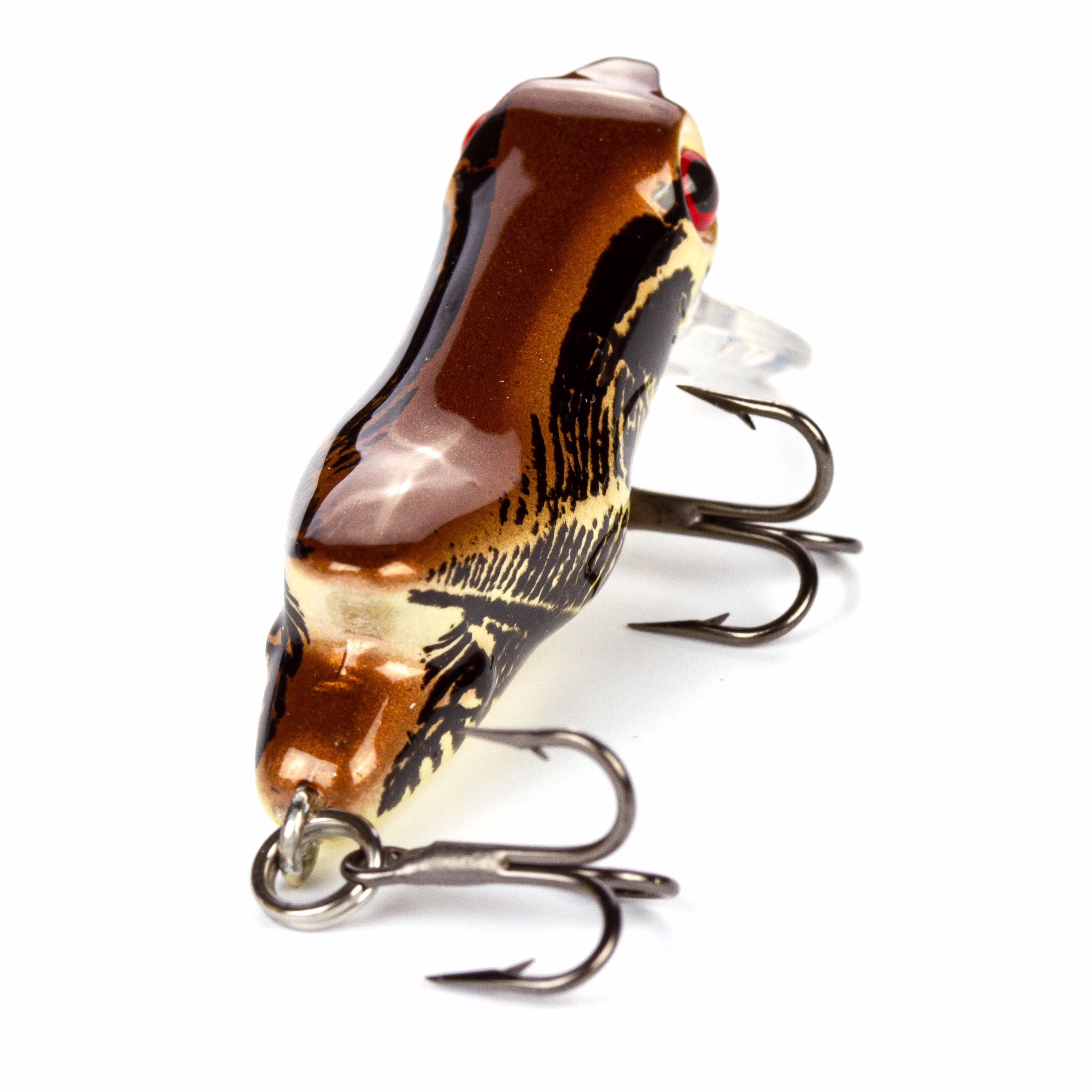 Ozark Trail Mini Hopper Crankbait, Autumn, 1/9 oz, Freshwater Fishing Lure