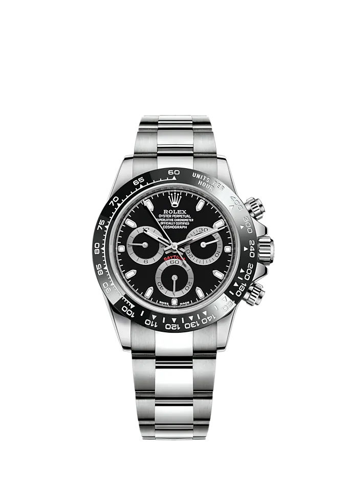 Rolex Cosmograph Daytona black dial 116500ln-0002