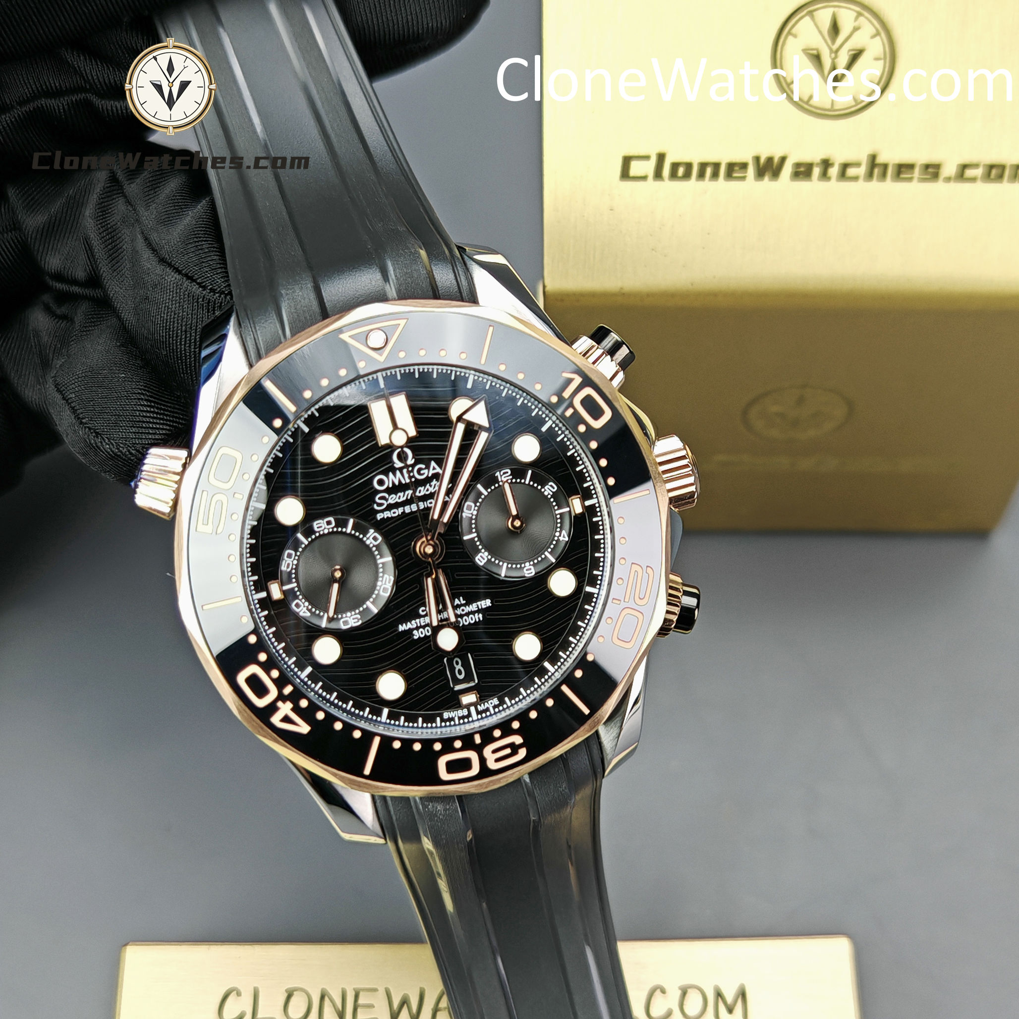 OMEGA Super Clone Watches 1:1 Seamaster Diver 300M 210.22.44.51.01.001 44MM