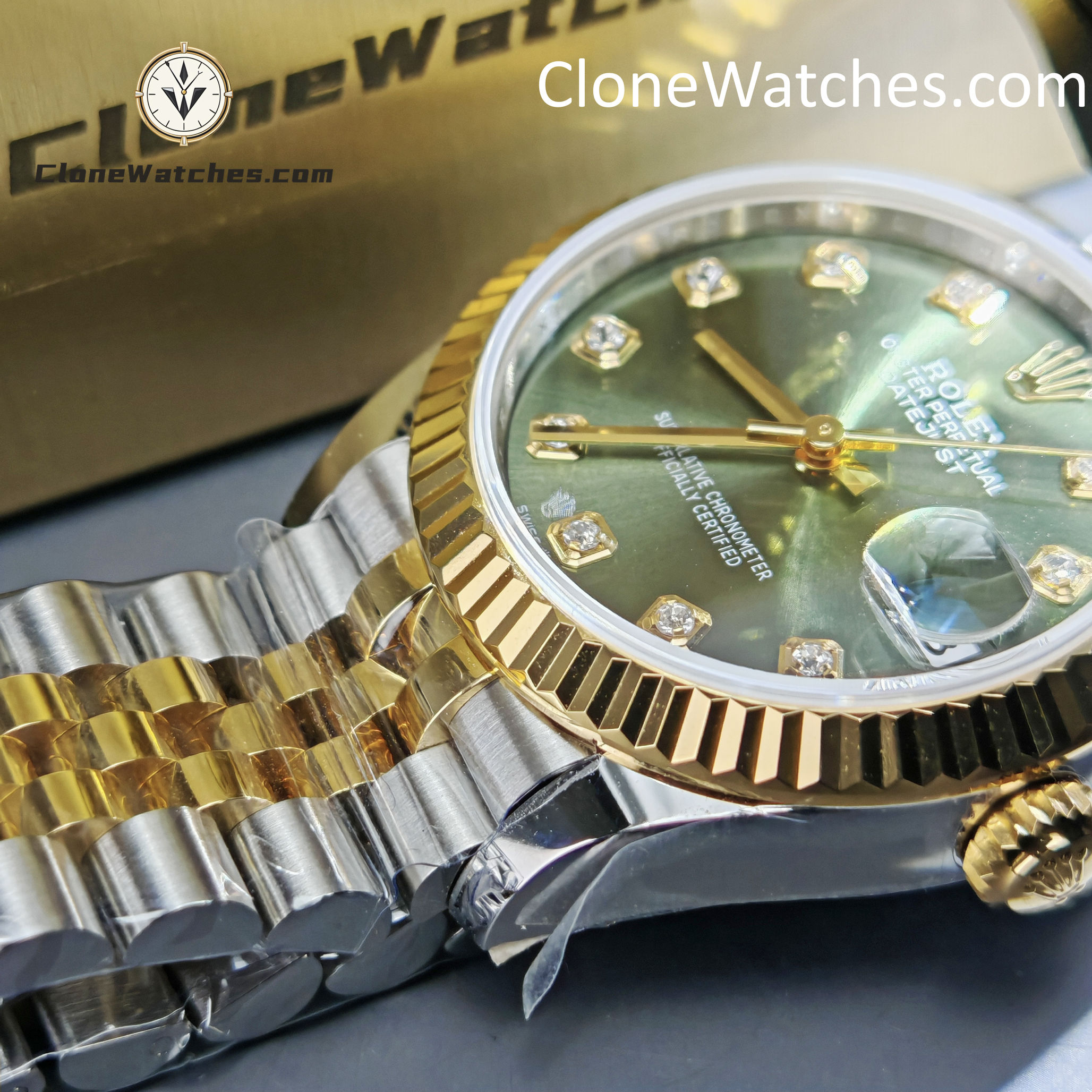 Rolex Super Clone Watches 1:1 DateJust m278273-0030 Jubilee 31MM 2236 Movement
