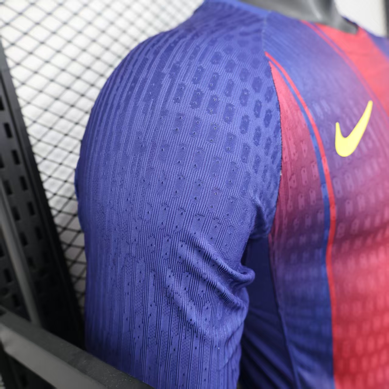 2025-26 Barcelona Home Long Sleeve Jersey - Player Edition