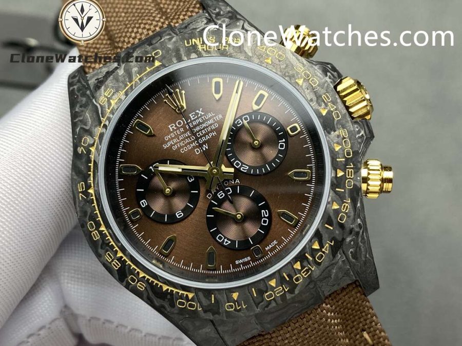 Modified Super Clone Watches 1:1 DiW Rolex Daytona Color Changing “GRADIENT BROWN GOLD”