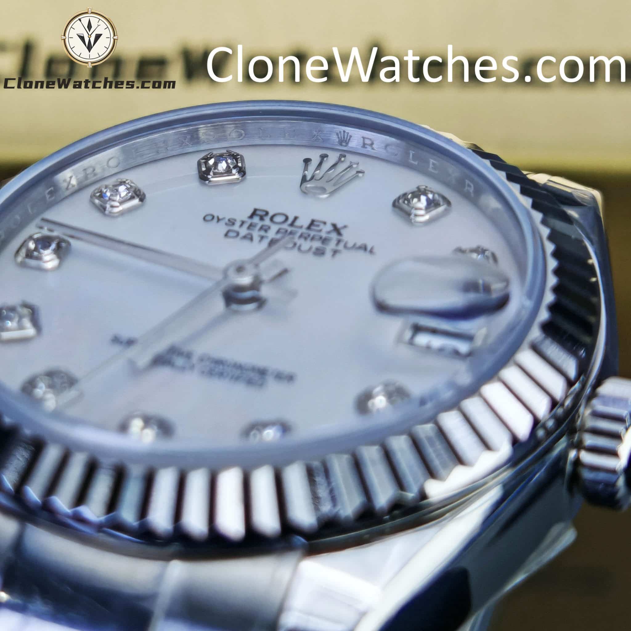 Rolex Super Clone Watches 1:1 DateJust m278274-0005 Oyster 31MM 2236 Movement