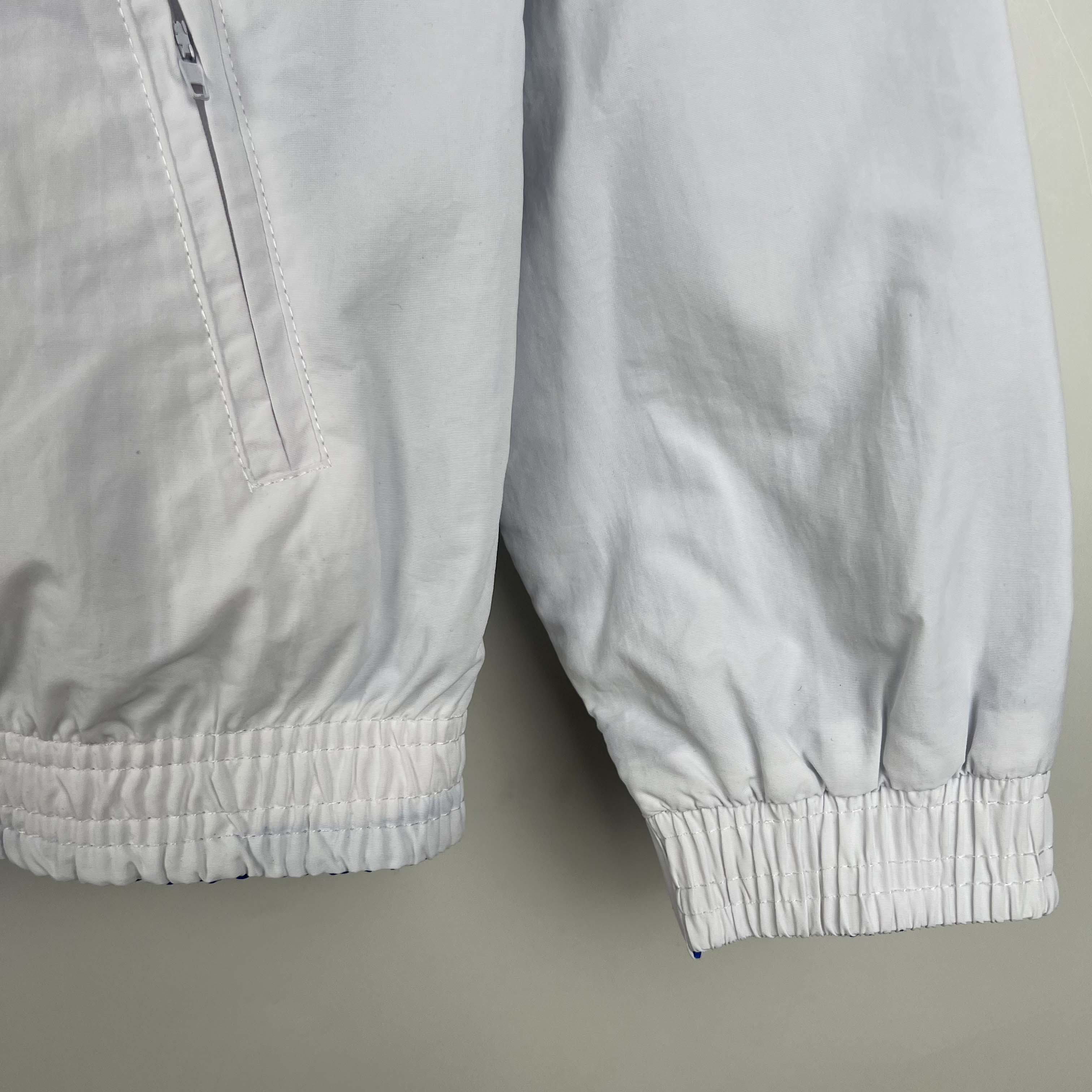 2023/2024 Al-Nassr Reversible Windbreaker(White-Blue)Soccer Jersey 1:1 Thai Quality