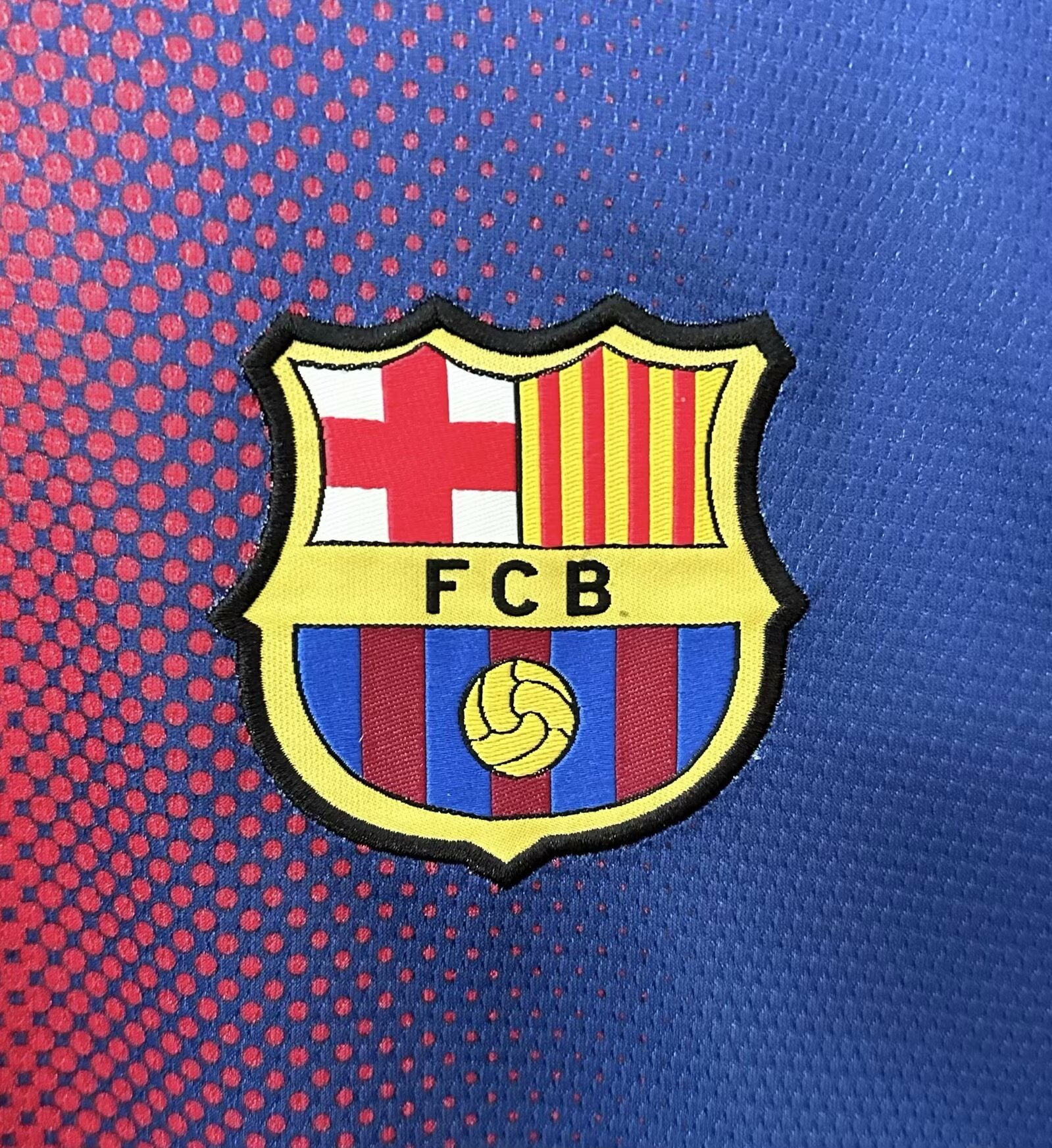2012-13 Barcelona Home Long Sleeve Jersey - Fans Edition