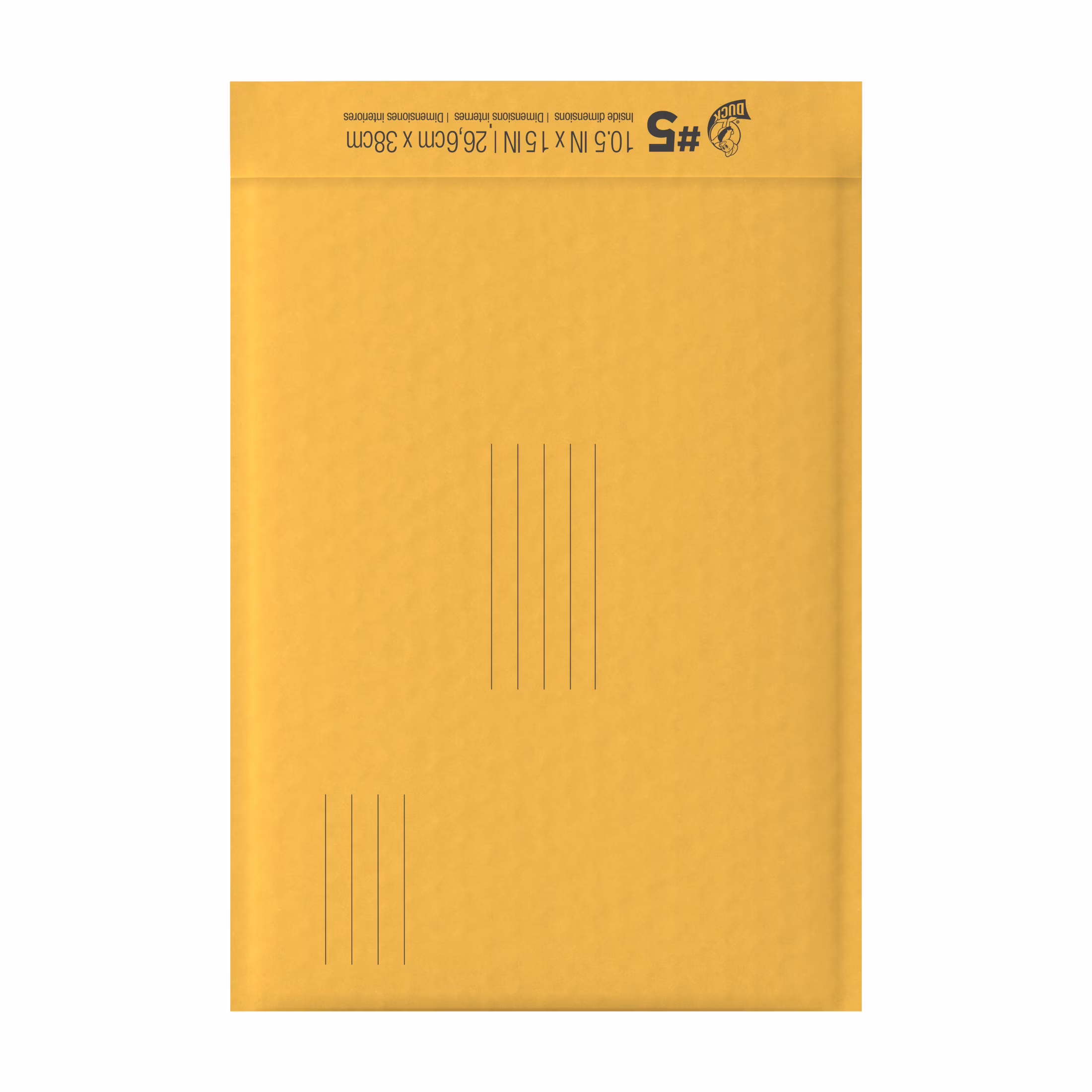 Duck Self-Seal Kraft Bubble Mailer #5, 10.5