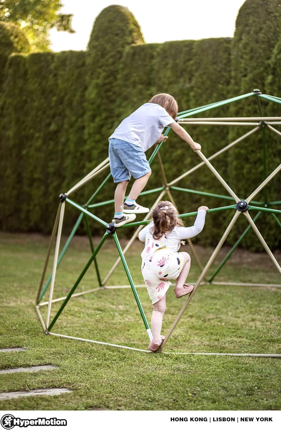Dôme escalade extérieur enfants diamètre 3,7 m charge 350 kg