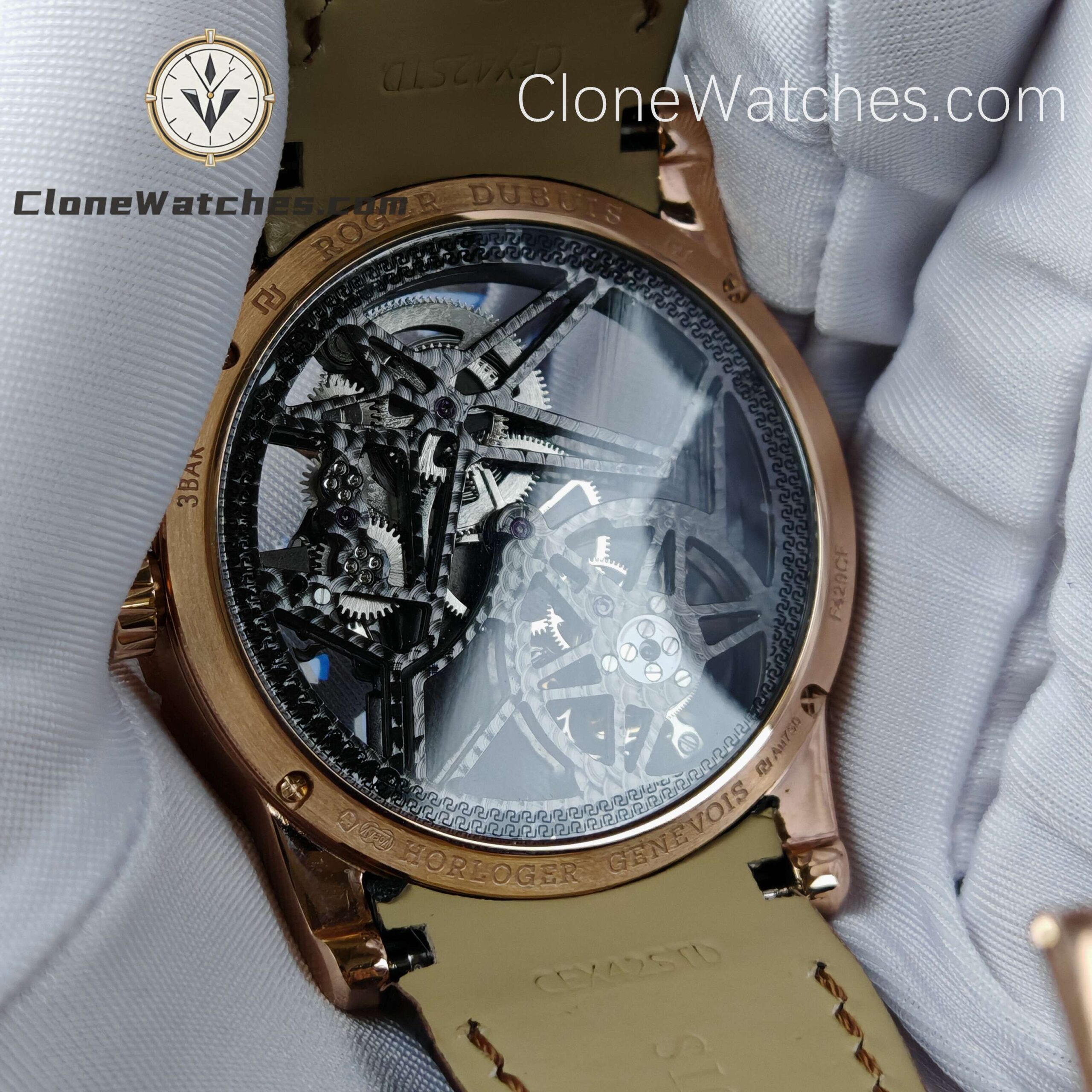 Roger Dubuis Super Clone Watches 1:1 Excalibur Tourbillon RDDBEX 0392