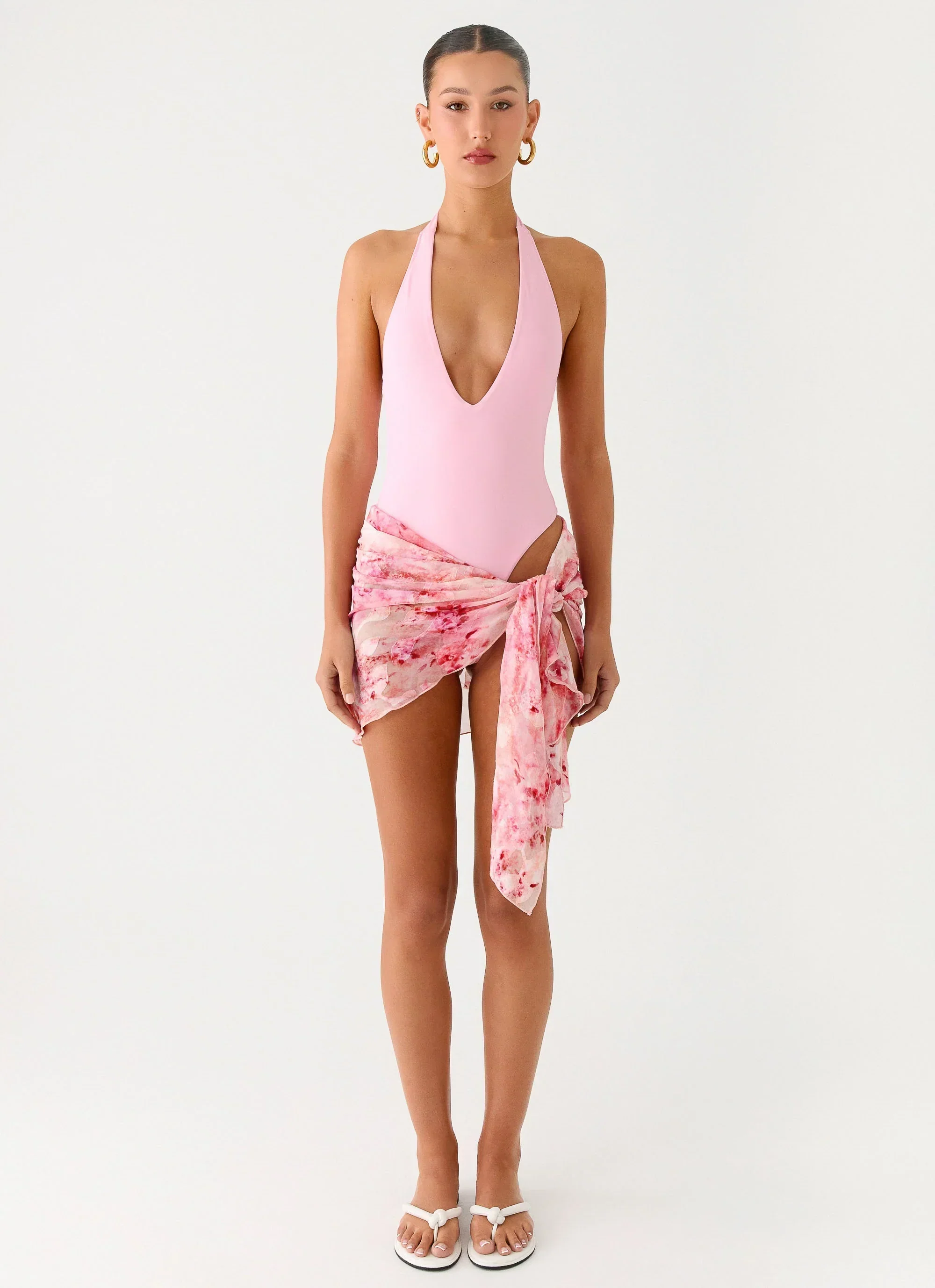 Kerensa Mini Sarong - Pink
