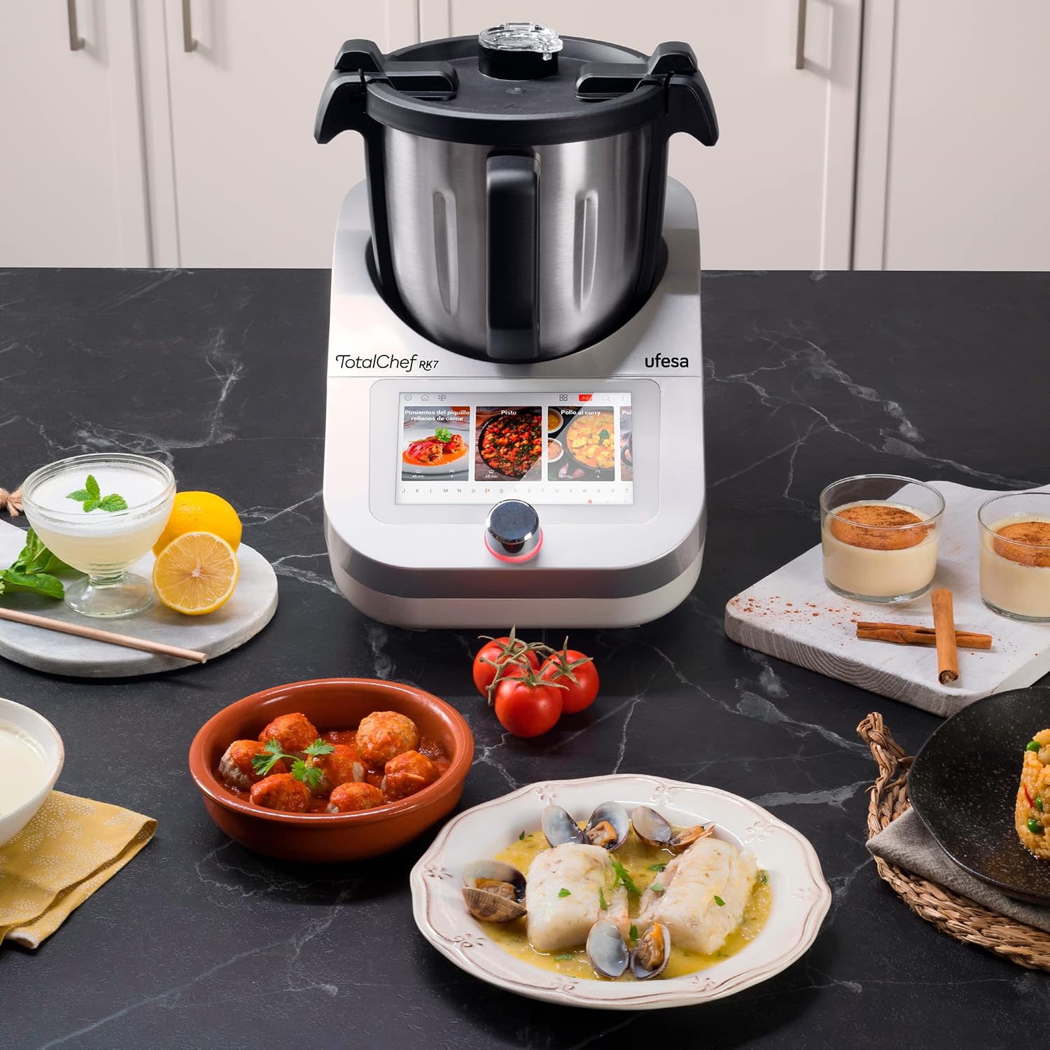 Robot cuisine multifonctions 4,5 L WIFI 30 fonctions balance intégrée