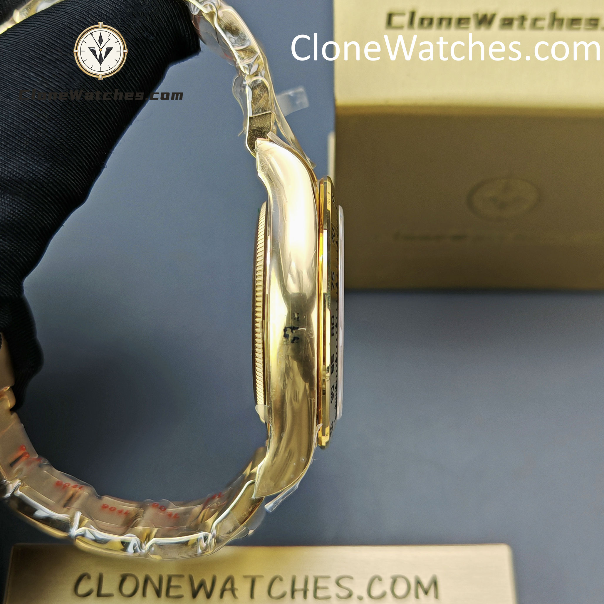 Rolex Super Clone Watches 1:1 Daytona 18K Gold M126508-0006 4131 Movement
