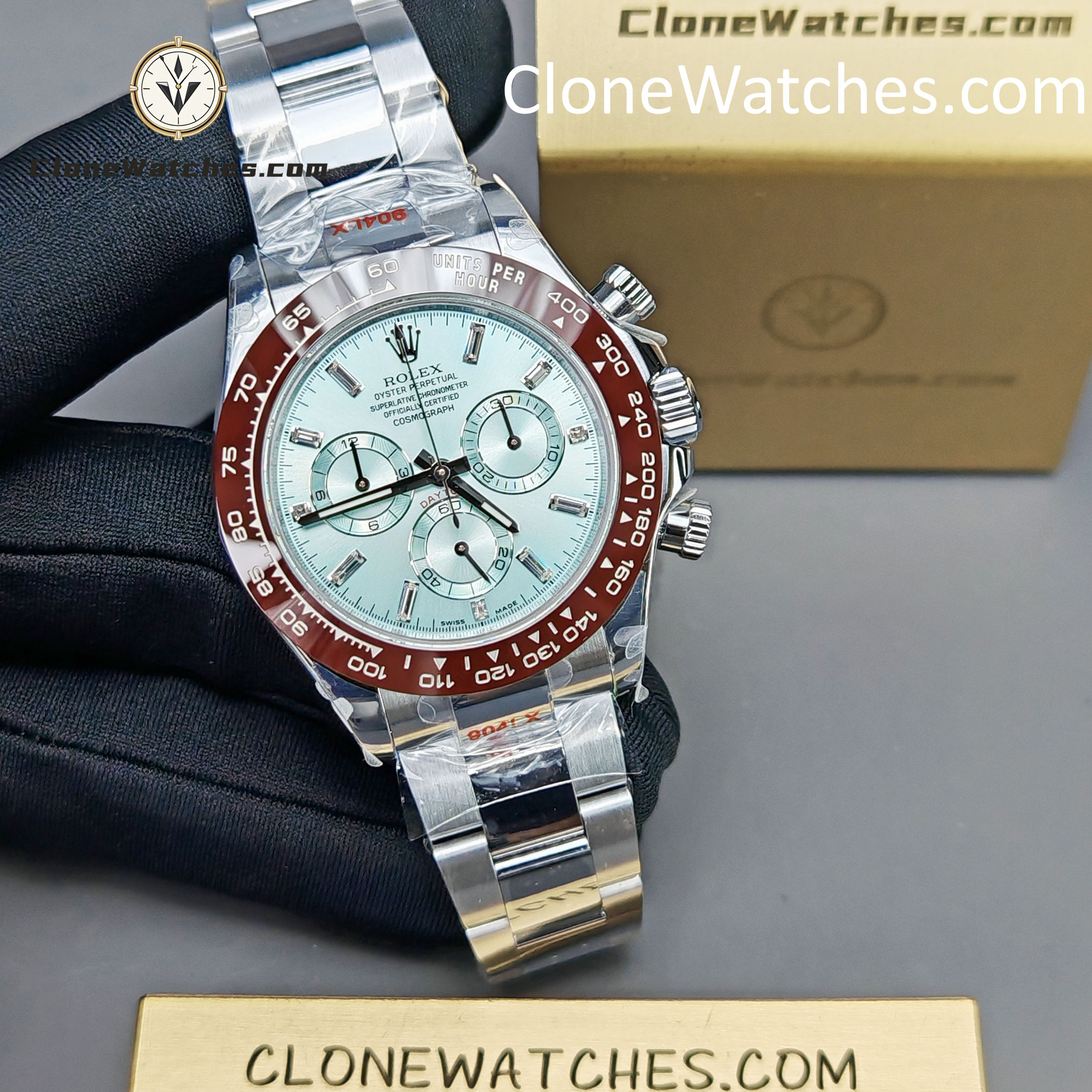 Rolex Super Clone Watches 1:1 ICE BLUE Daytona M116506-0002 4130 Movement