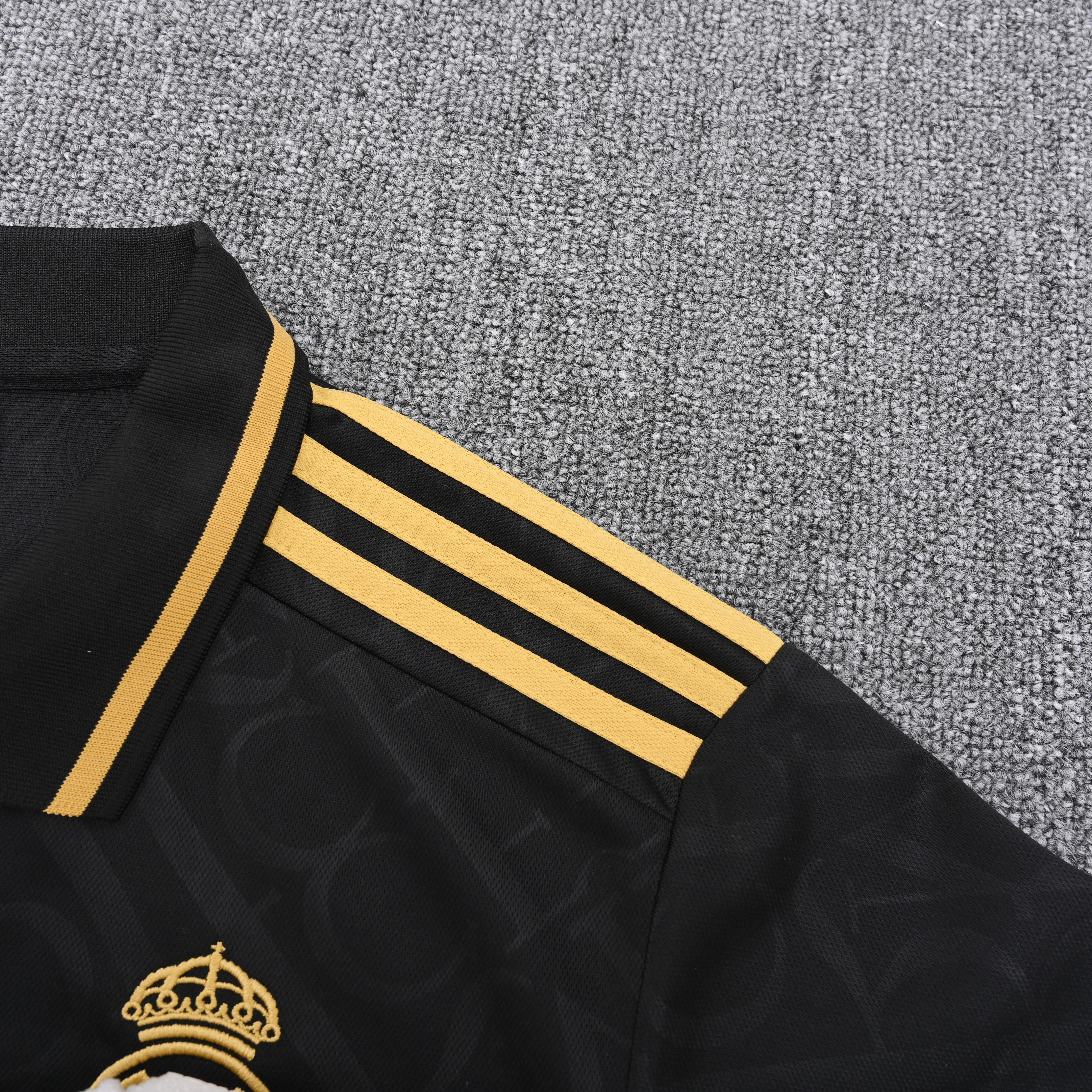 25-26 Real Madrid (POLO) Black Training Jersey - Fan Edition