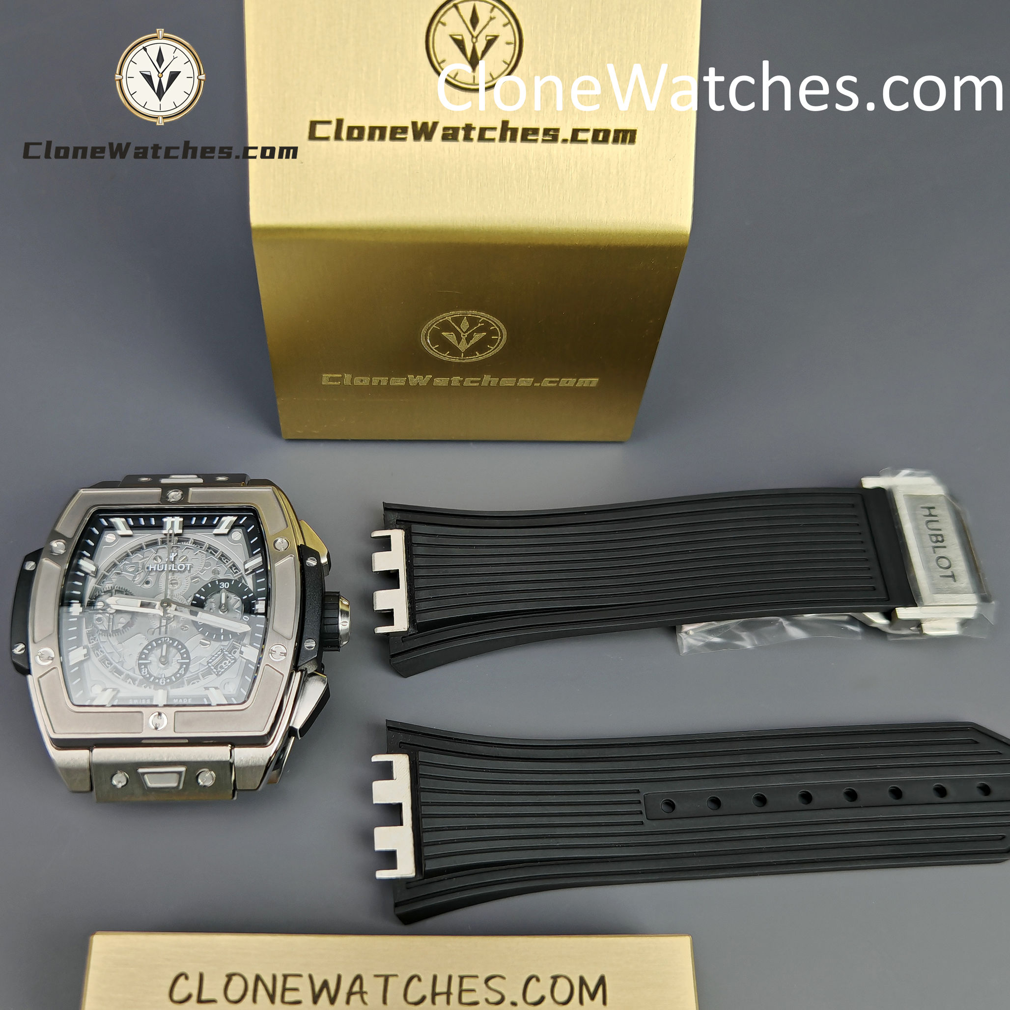 Hublot Super Clone Watches 1:1 Spirit of Big Bang Titanium 42MM 642.NX.0170.RX