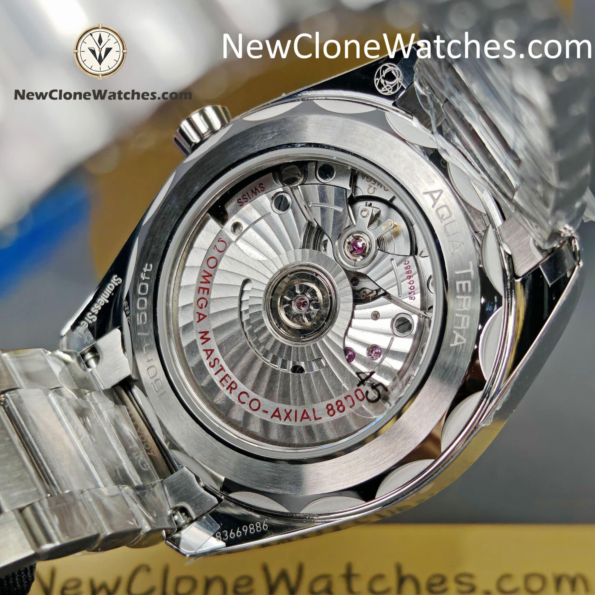 OMEGA Super Clone Watches 1:1 Seamaster Aqua Terra 150M 220.10.38.20.01.004 38MM Black Dial