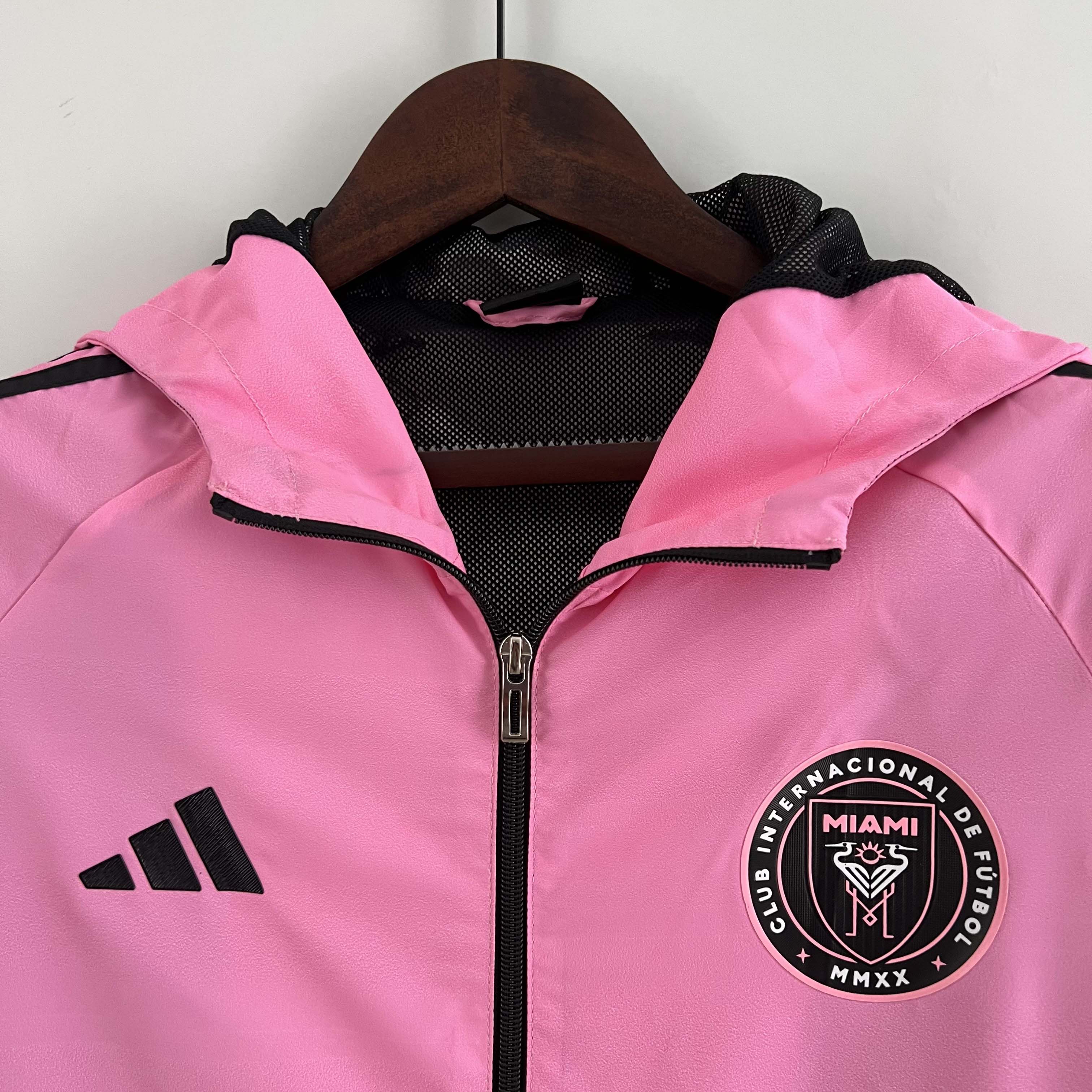 2023 International Miami Windbreaker (Pink Black) 1:1 Thailand Quality