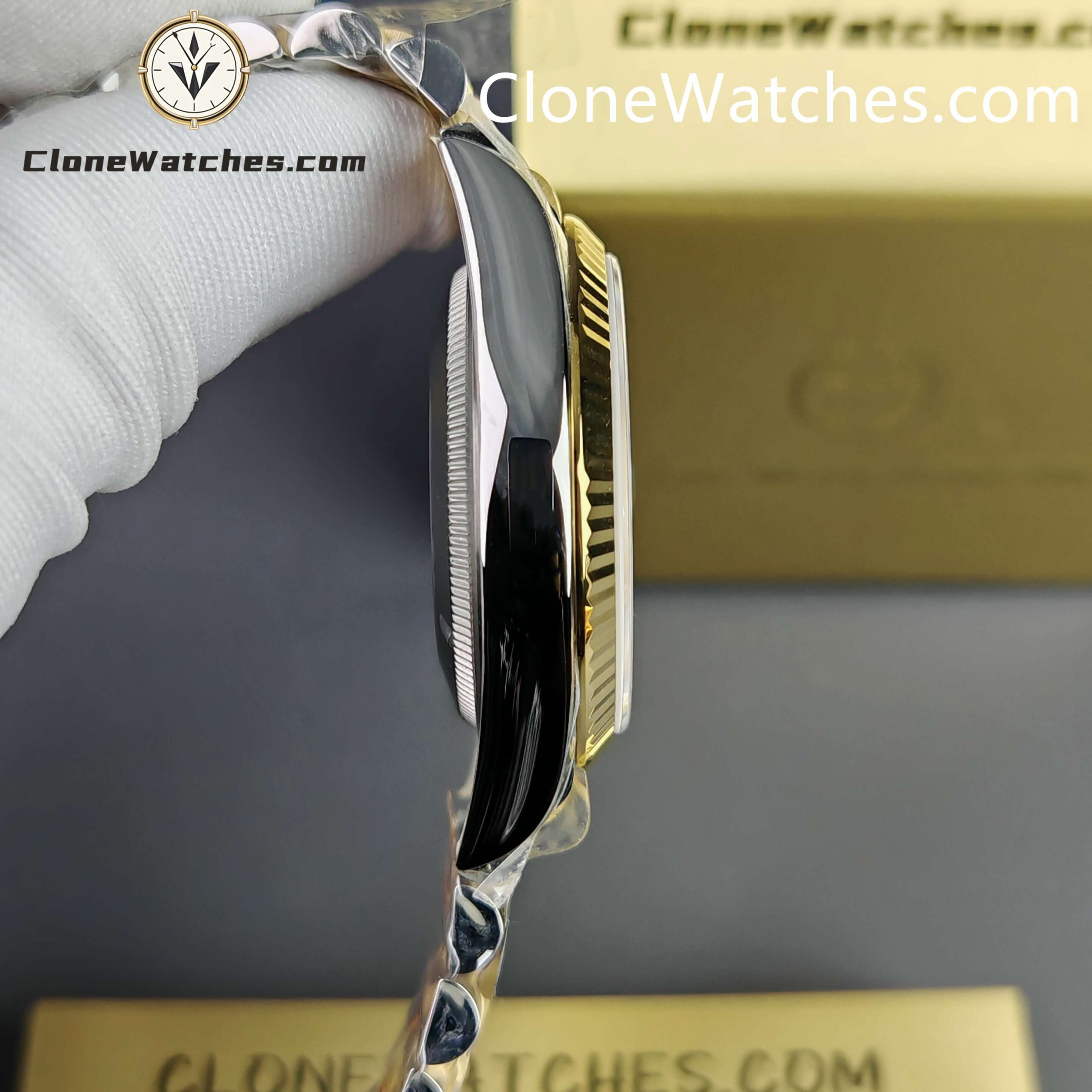 Rolex Super Clone Watches 1:1 DateJust Gray Roman Dial M126233 – 0035 Jubilee 36MM 3235 Movement