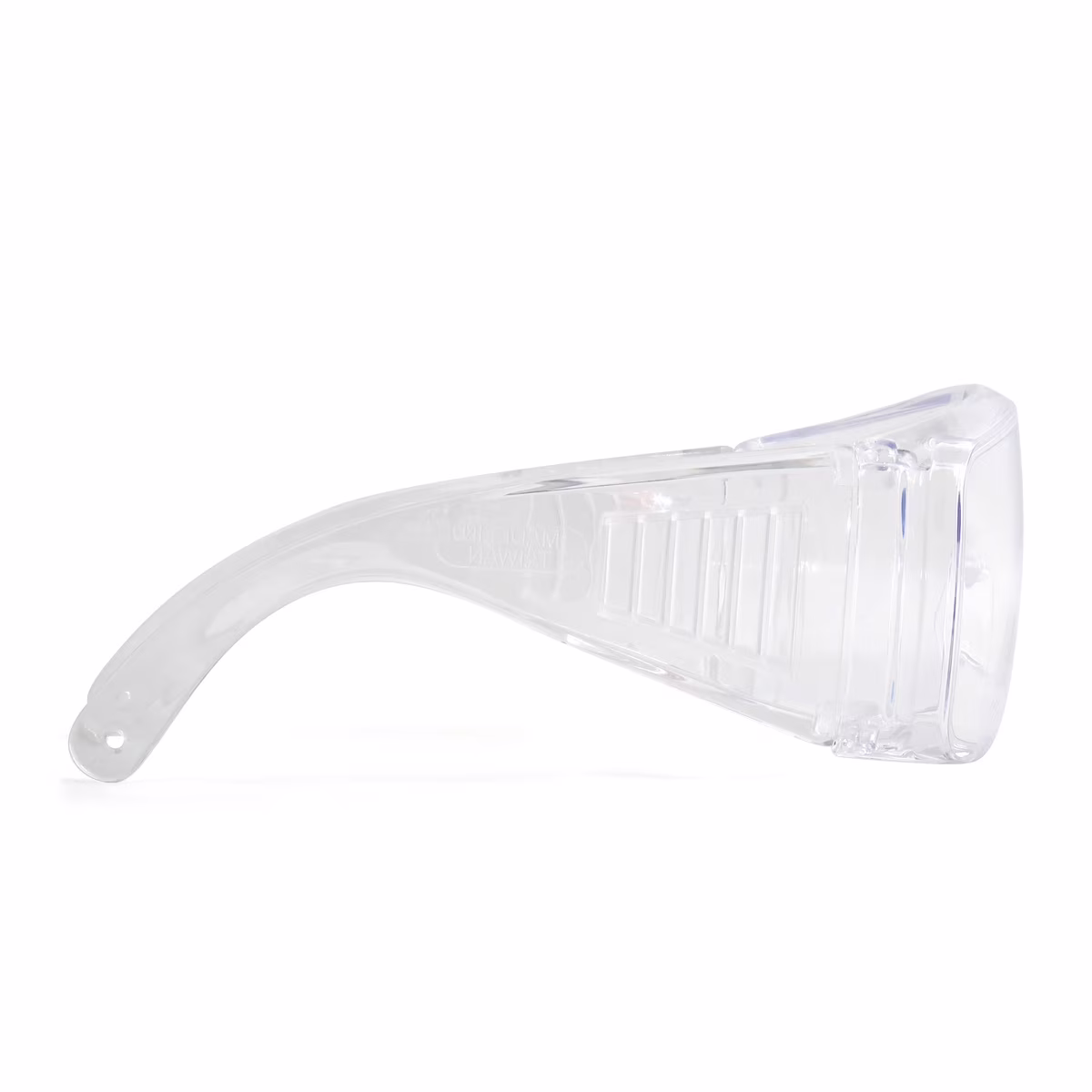 Hyper Tough Clear Safety Glasses with Z87.1 Poly-Carbonate Lens Fit-over HTS-690460