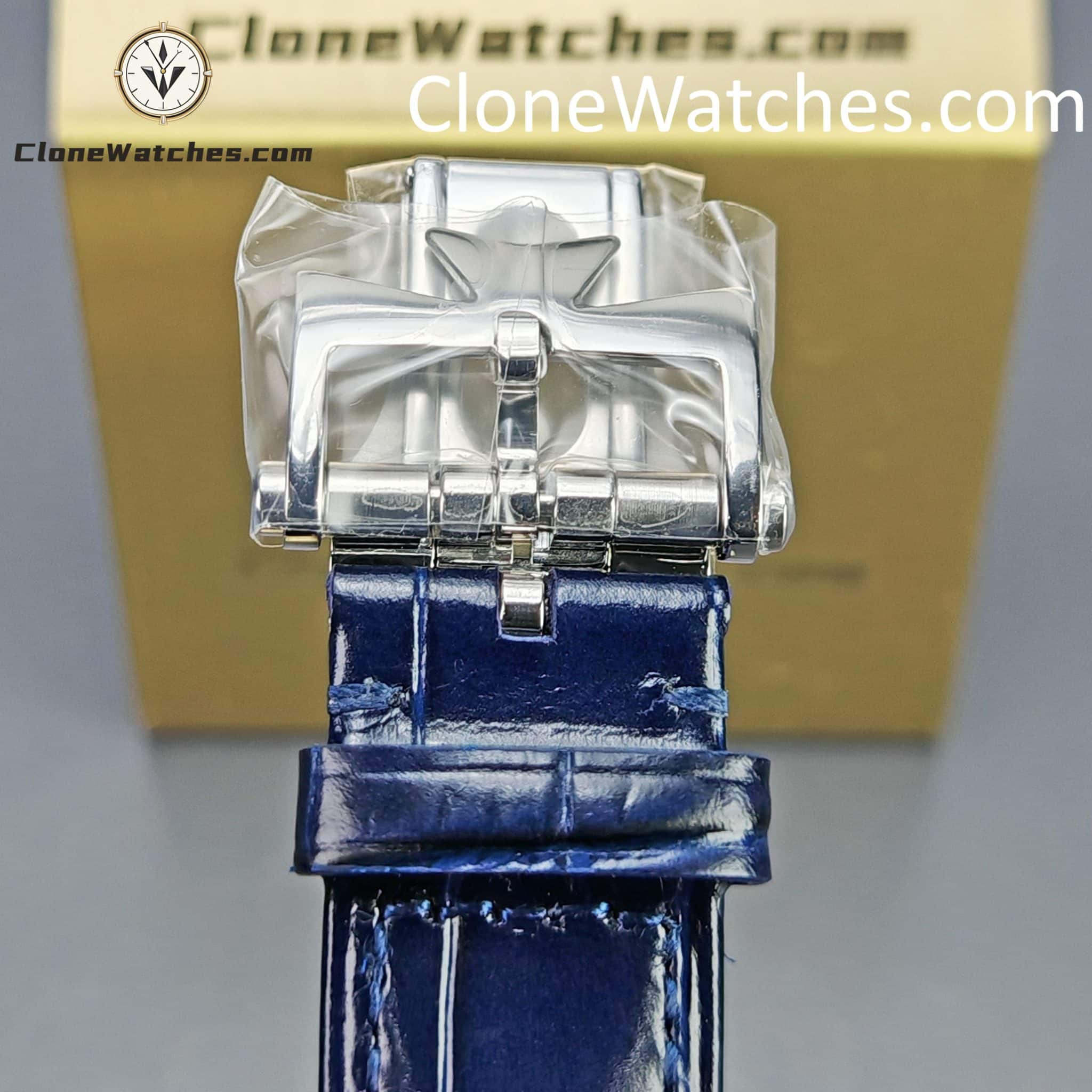 Vacheron Constantin Super Clone Watches 1:1 Fiftysix 4000E/000A-B548 Blue Dial