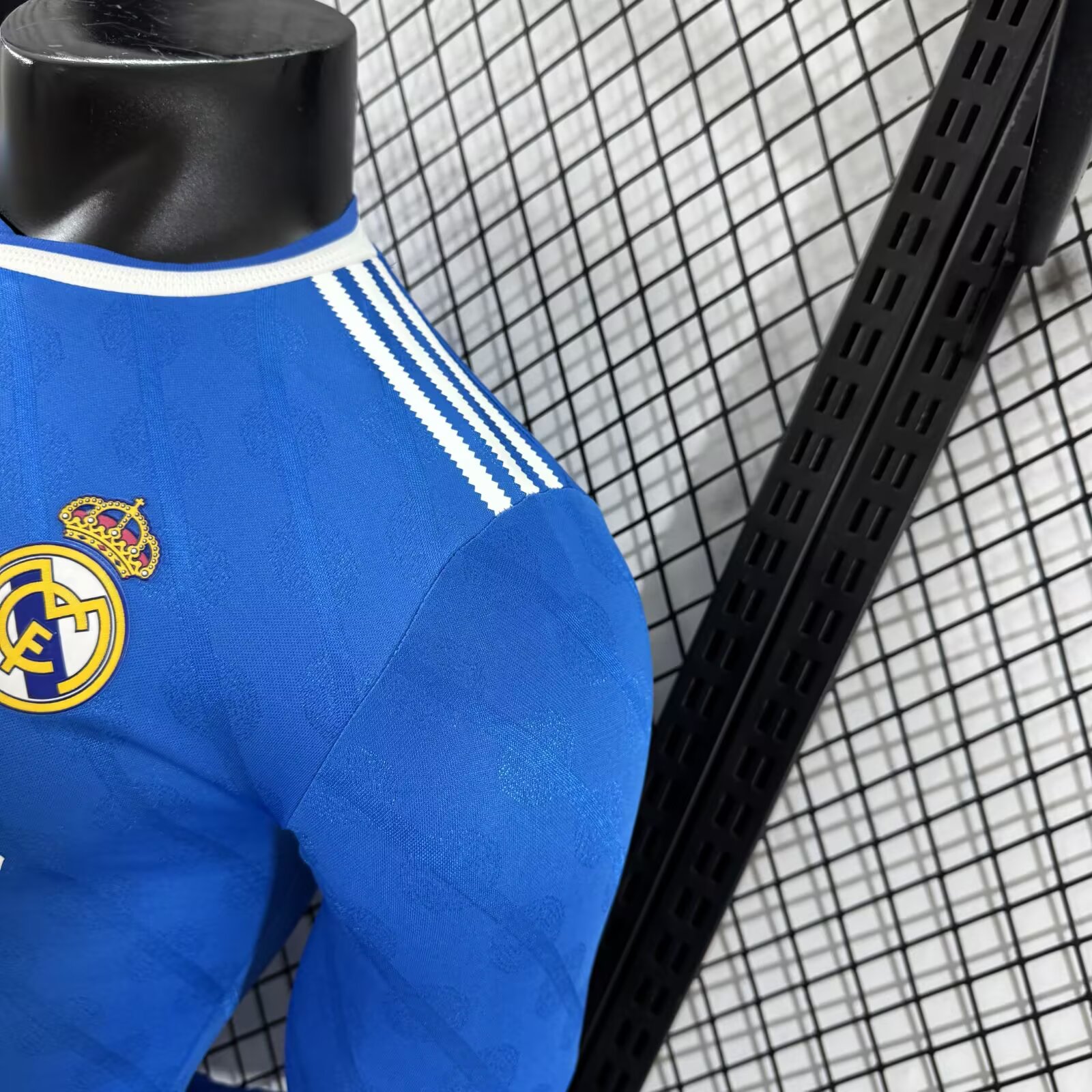 2025-26 Real Madrid Second Away Long Sleeve Jersey - Player Edition
