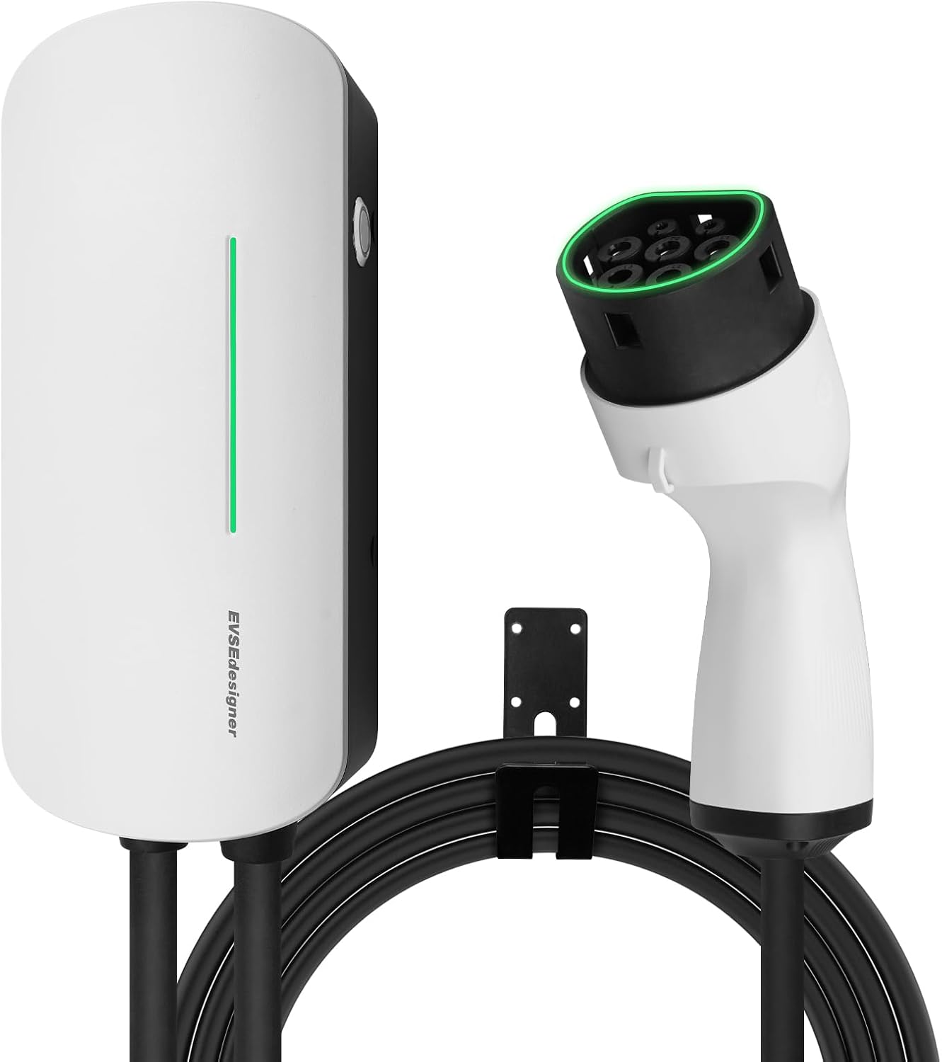 Station recharge EV 7,4 kW type 2 câble 6 m intérieur extérieur