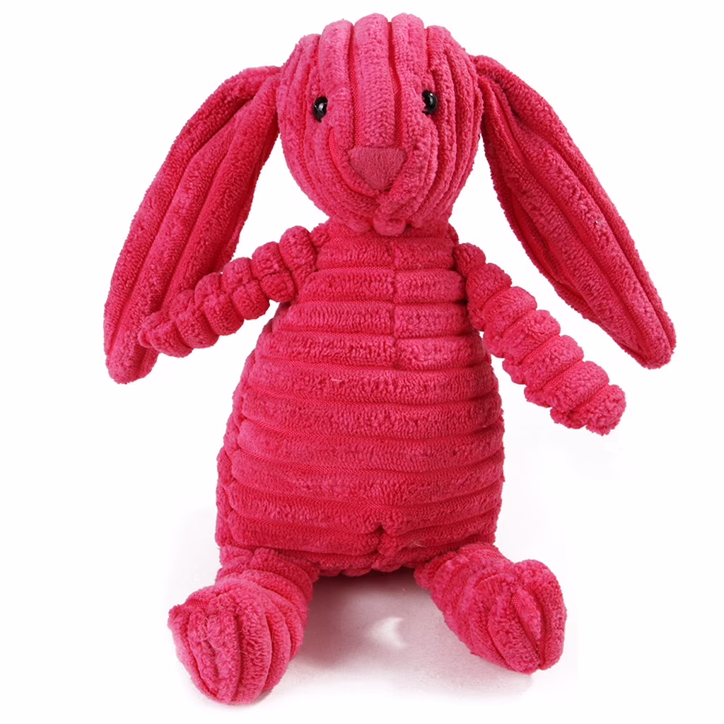 Darzheoy Dog Squeak Toys, No Stuffing Plush Dogs Chew Toy for Small Medium Large Breed Chewer Squeaky Pet Supplies Tough Enduring Puppy Teething Chewing Interactive Toy