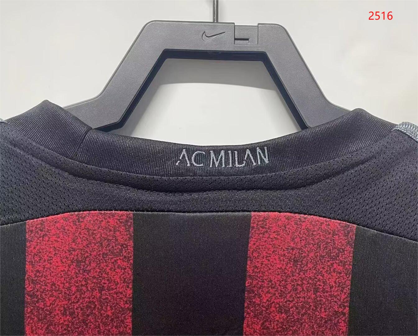 2015/16 AC Milan Home Retro Jersey - Fans Edition