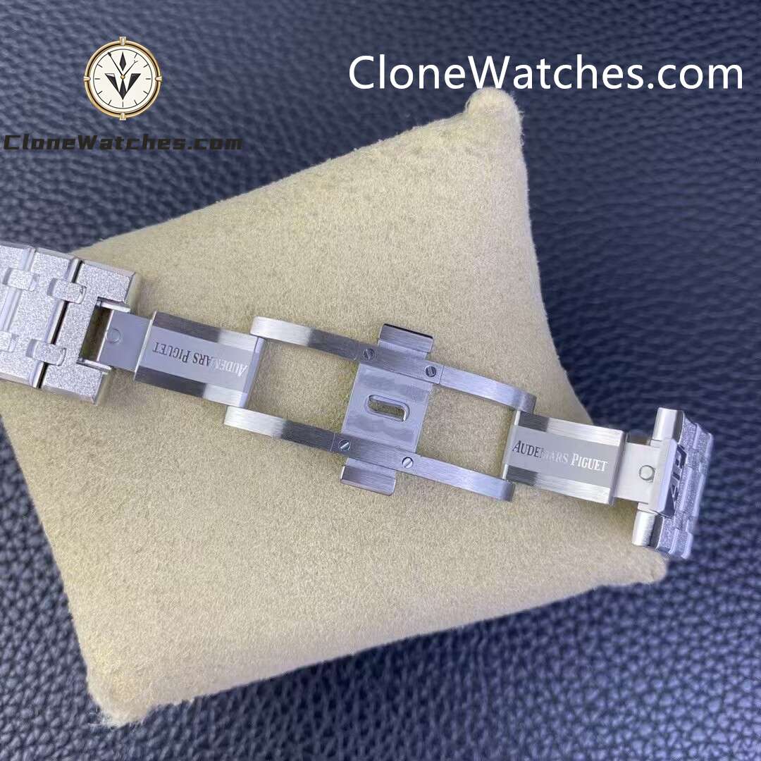 Audemars Piguet Super Clone Watches 1:1 Royal Oak Frost 15400 White Dial