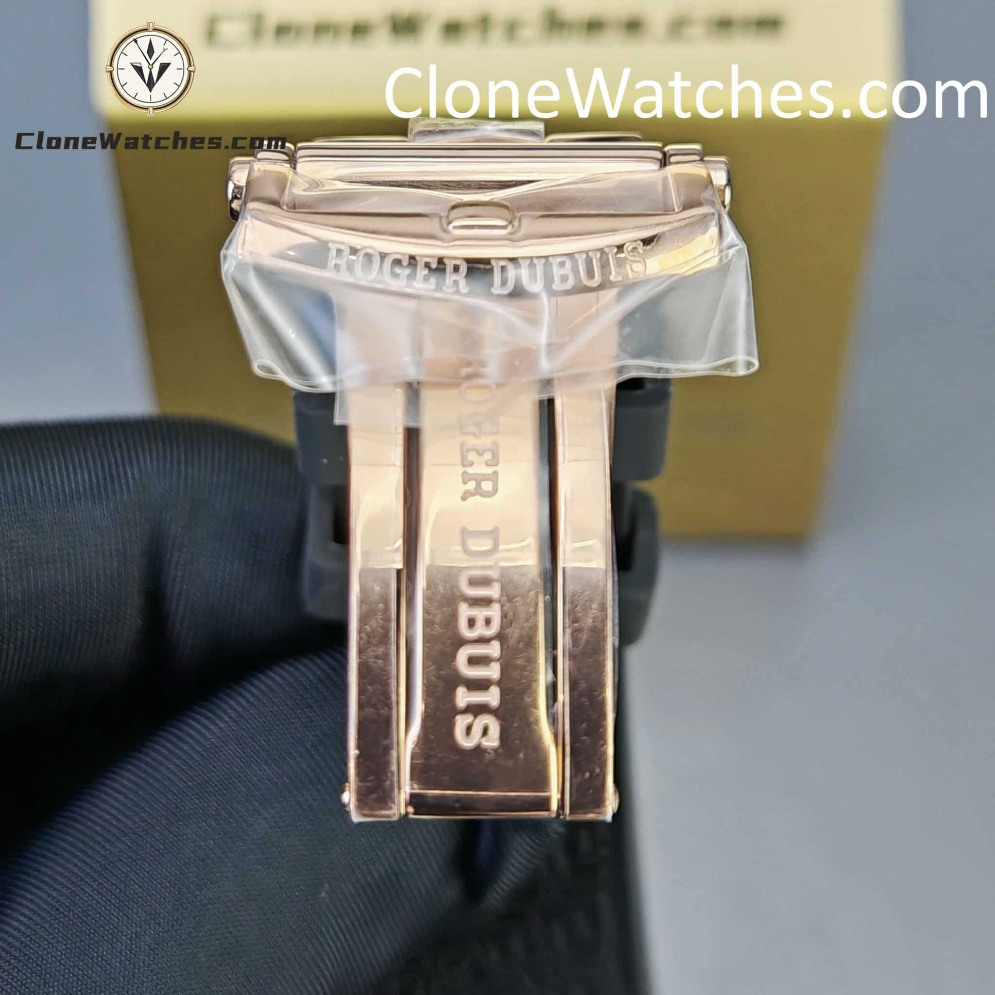 Roger Dubuis Super Clone Watches 1:1 Excalibur Skeleton Tourbillon RDDBEX0940 42MM