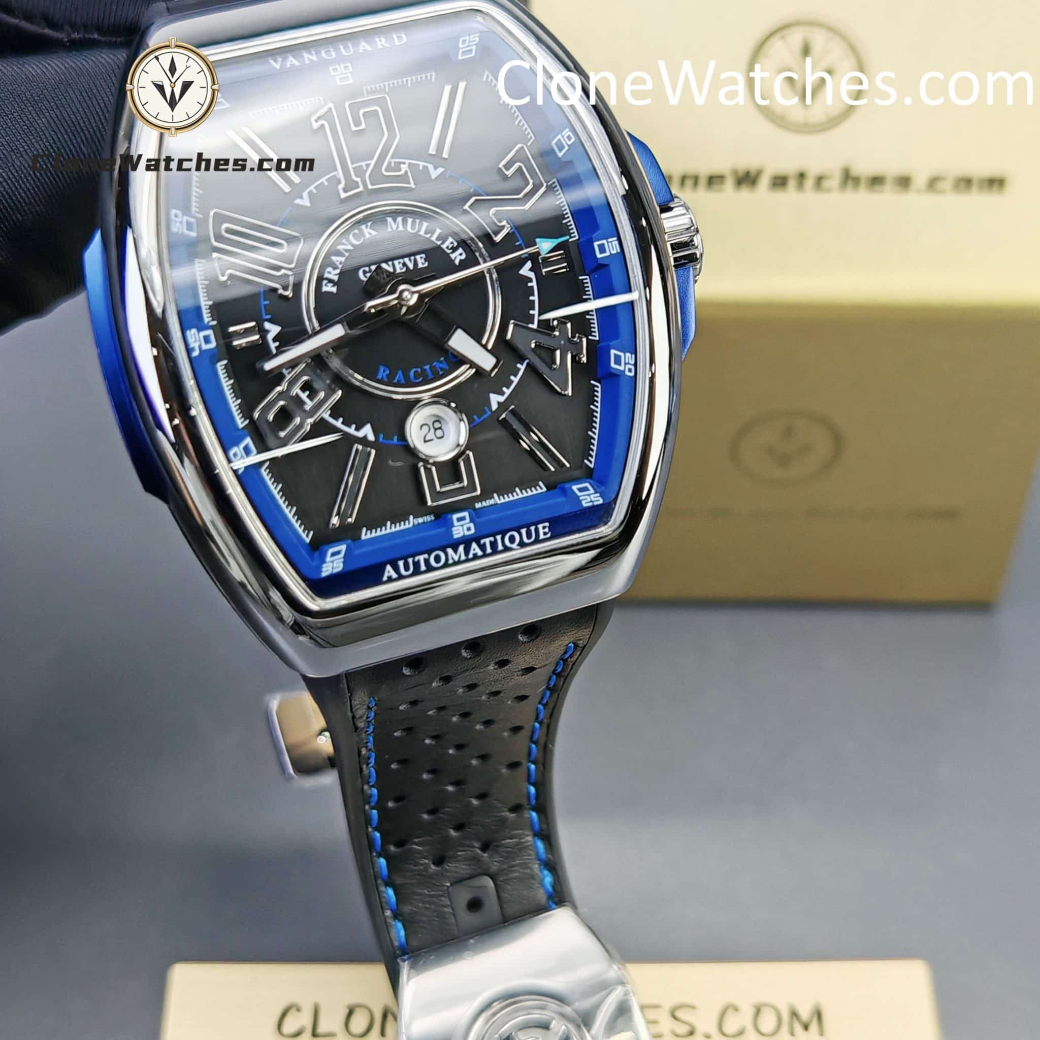 Franck Muller Super Clone Watches 1:1 V 45 SC DT RACING (VE) 44mm