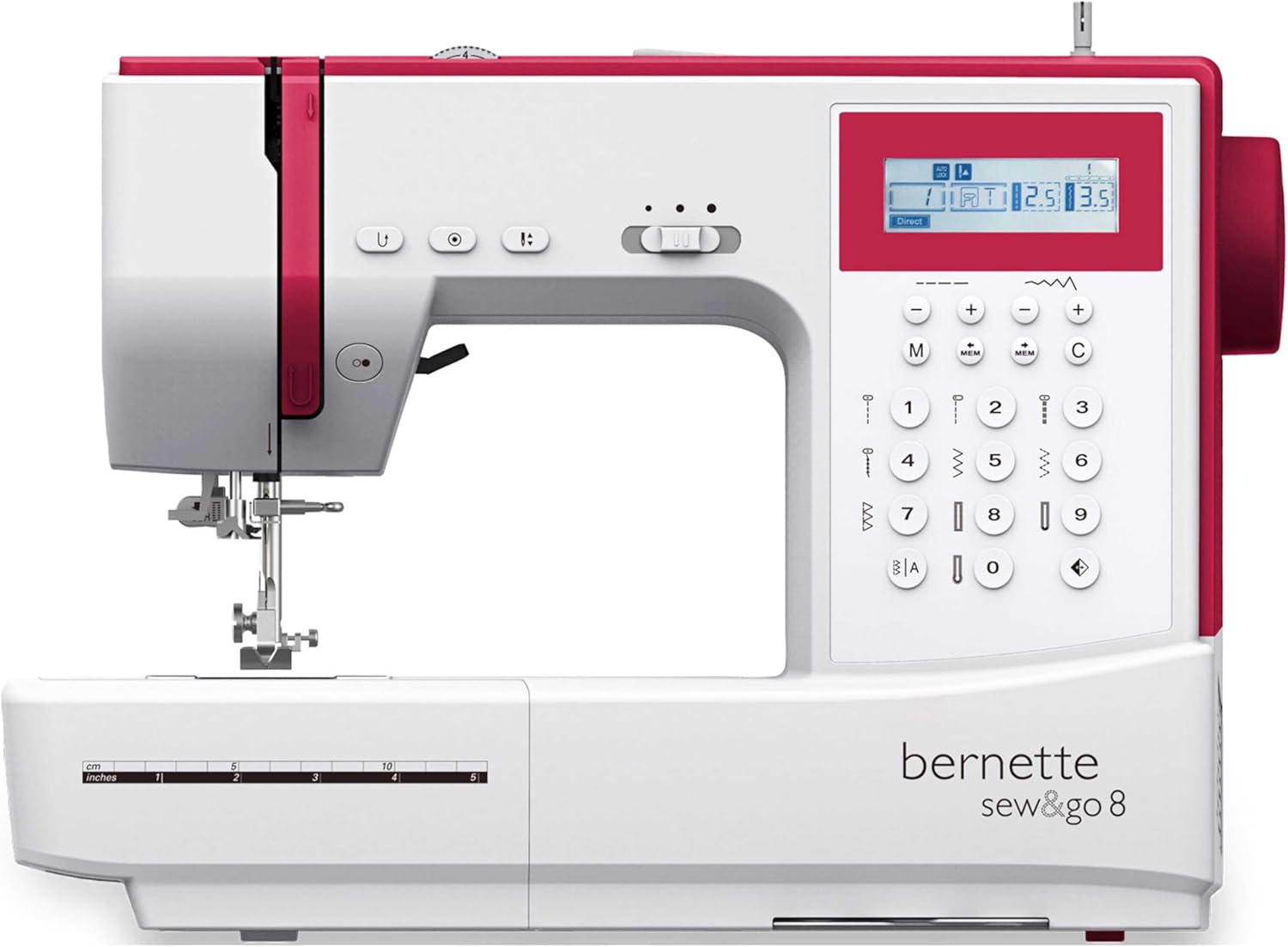 Machine à coudre Sew&GO8 ordinateur 197 programmes bras libre écran multifonction couture patchwork matelassage