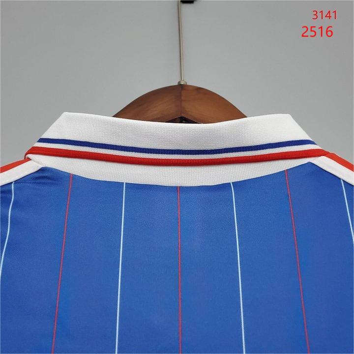 1982 France home retro jersey 1:1 Thai quality-Fans Edition