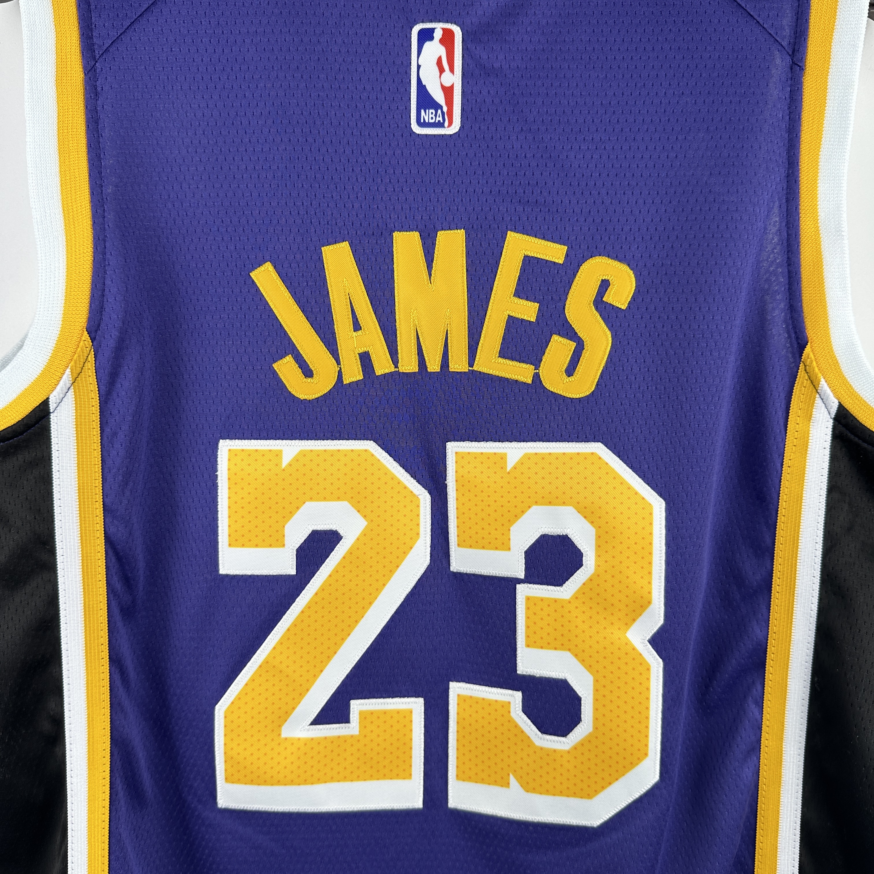 Embroidered Lakers Jumpman No. 23 James