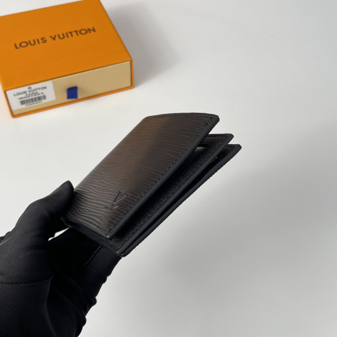 LV black wallet
