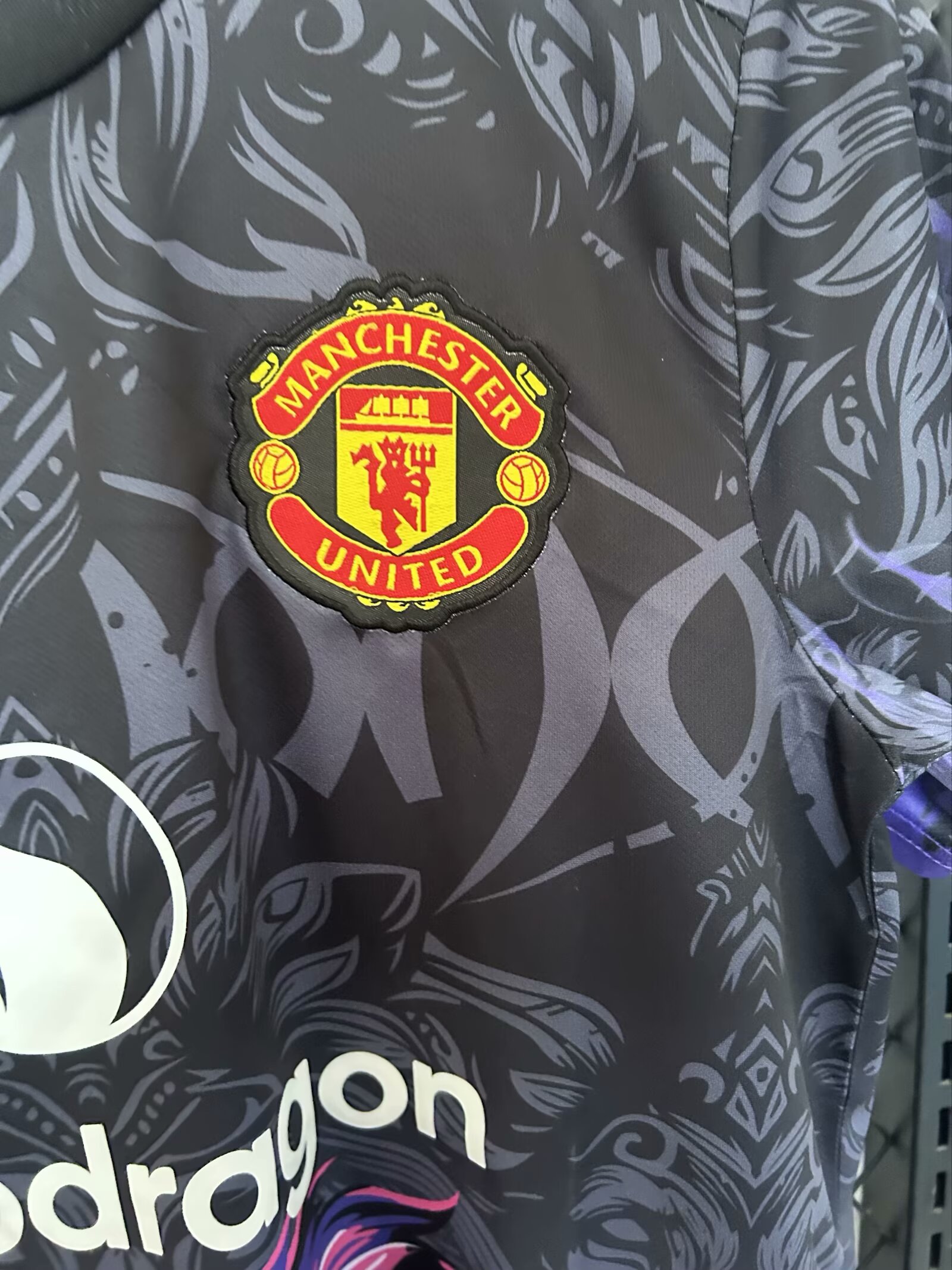 2025-26 Manchester United Lions Black and Purple Special Edition - Jersey - Fan Edition