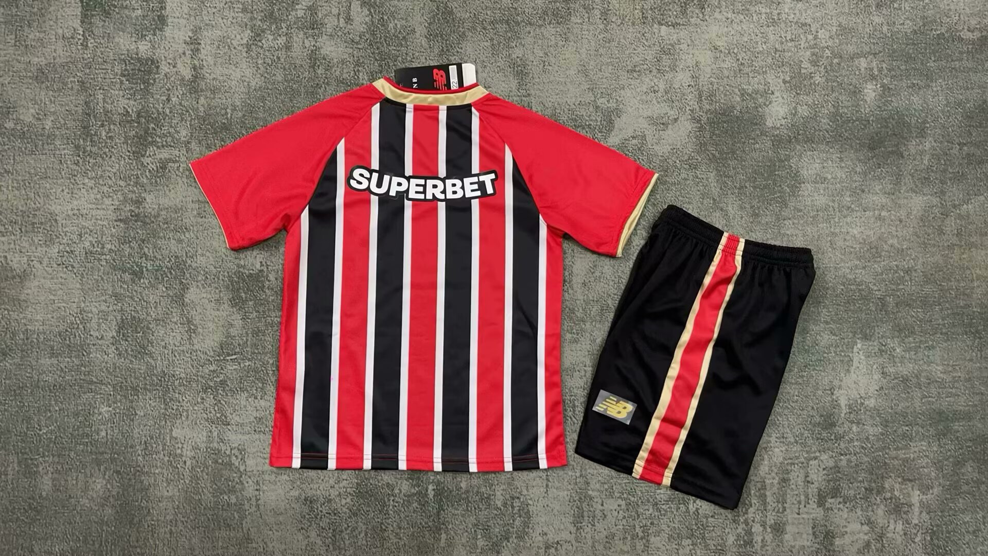 2025-26 Sao Paulo Away Jersey Children's Set - Fan Edition