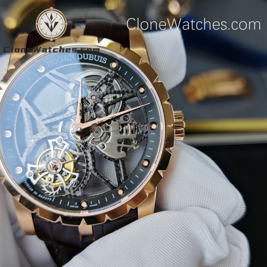 Roger Dubuis Super Clone Watches 1:1 Excalibur Tourbillon RDDBEX 0392