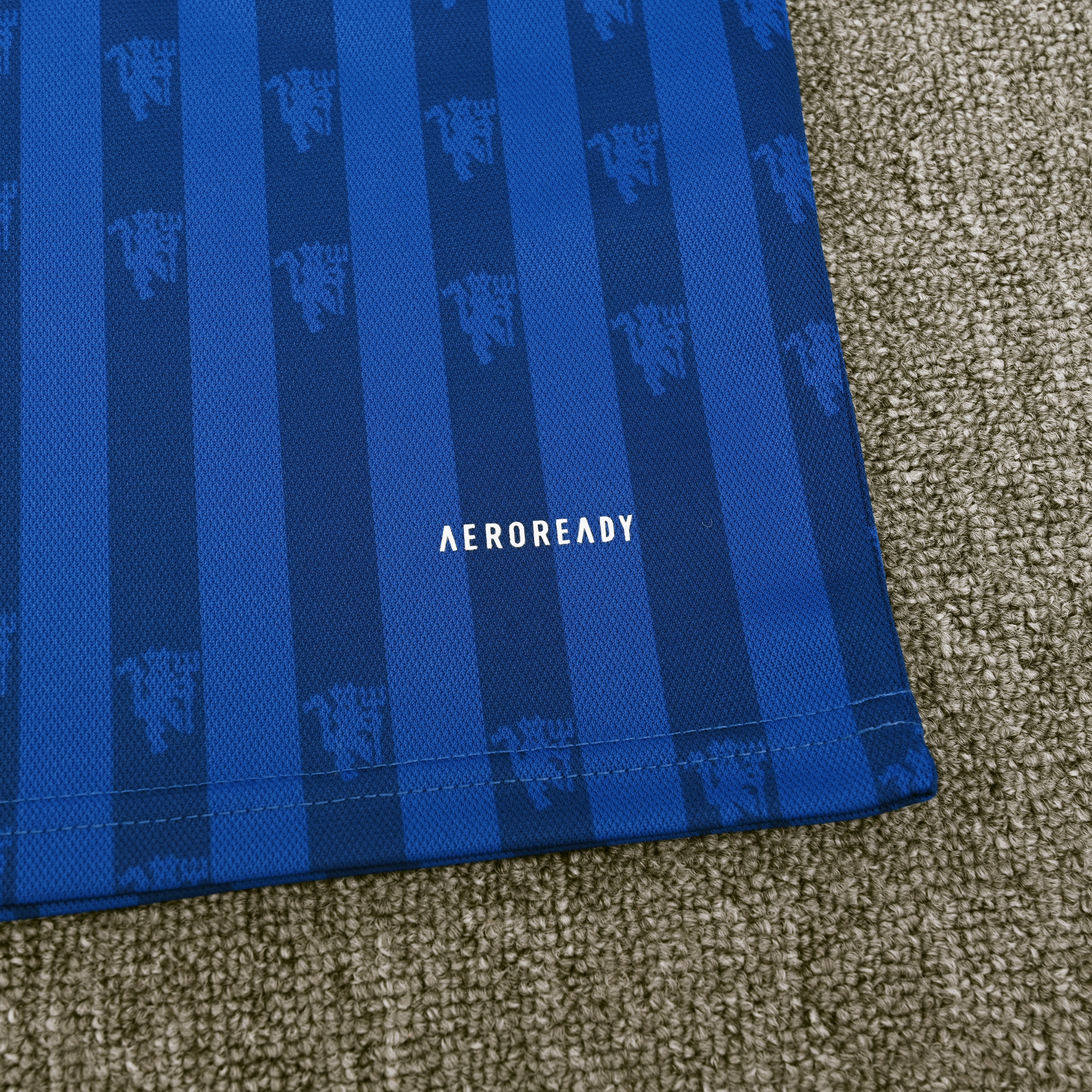 25-26 Manchester United (POLO) Blue Training Jersey - Fan Edition