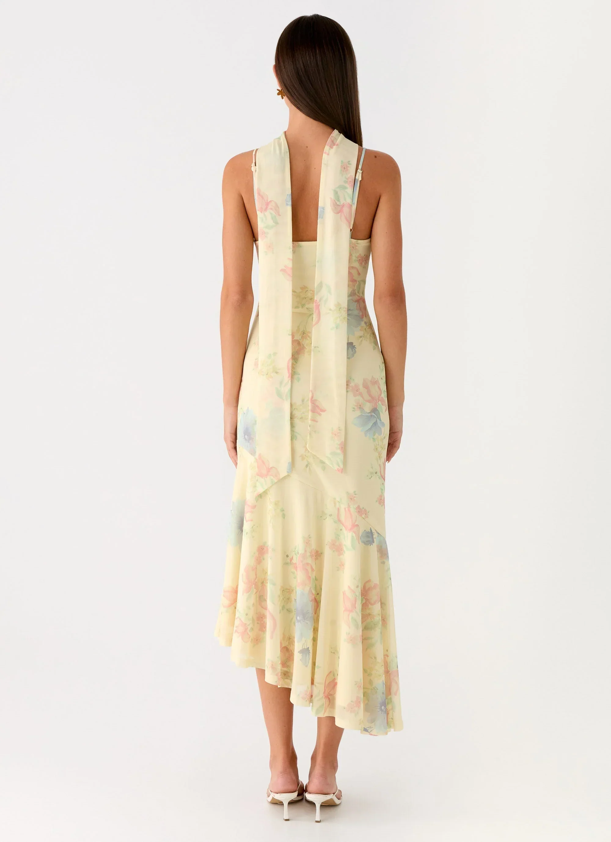 Sole Mio Midi Dress - Spring Meadow