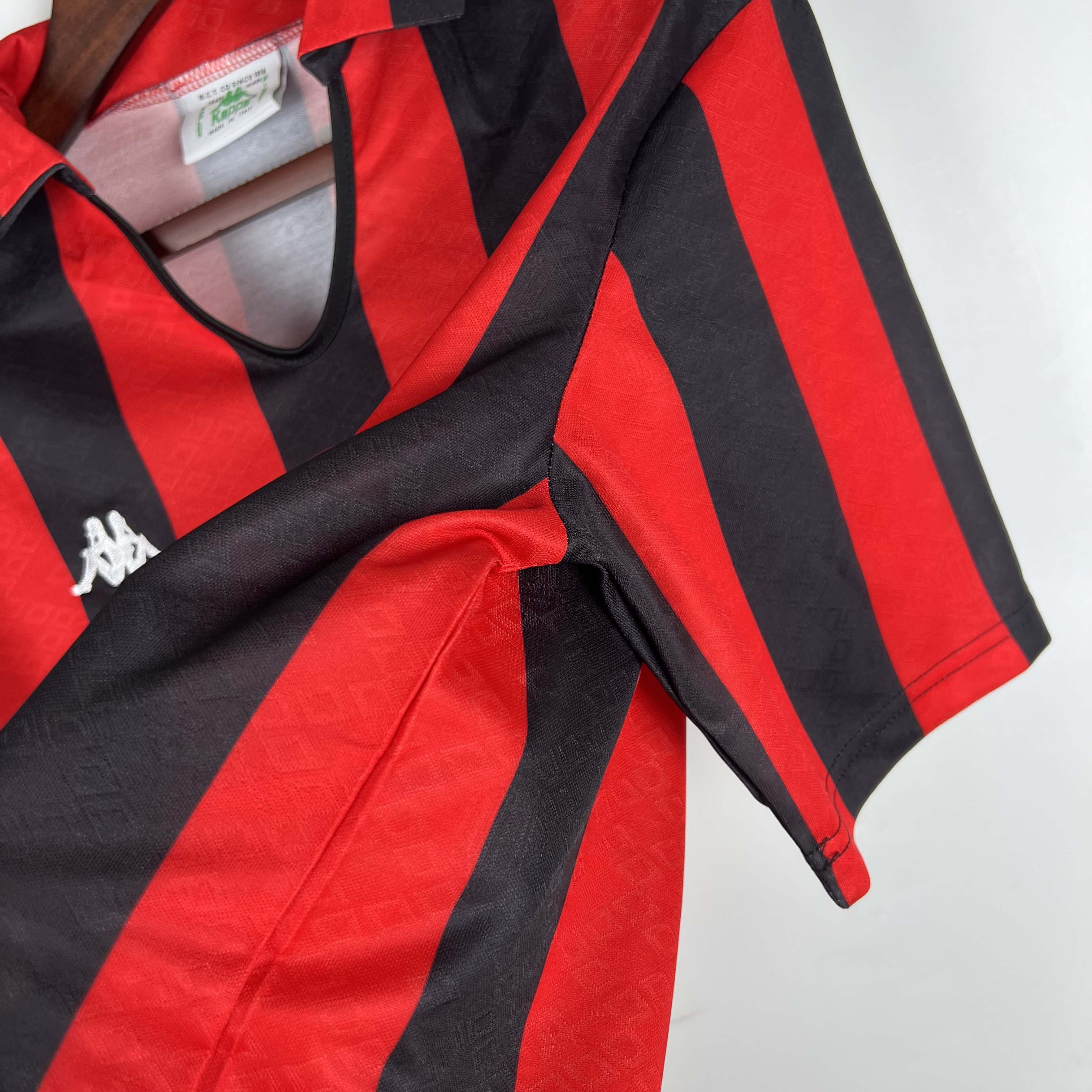 1989/1990 Retro AC Milan Home Football Shirt 1:1 Thai Quality
