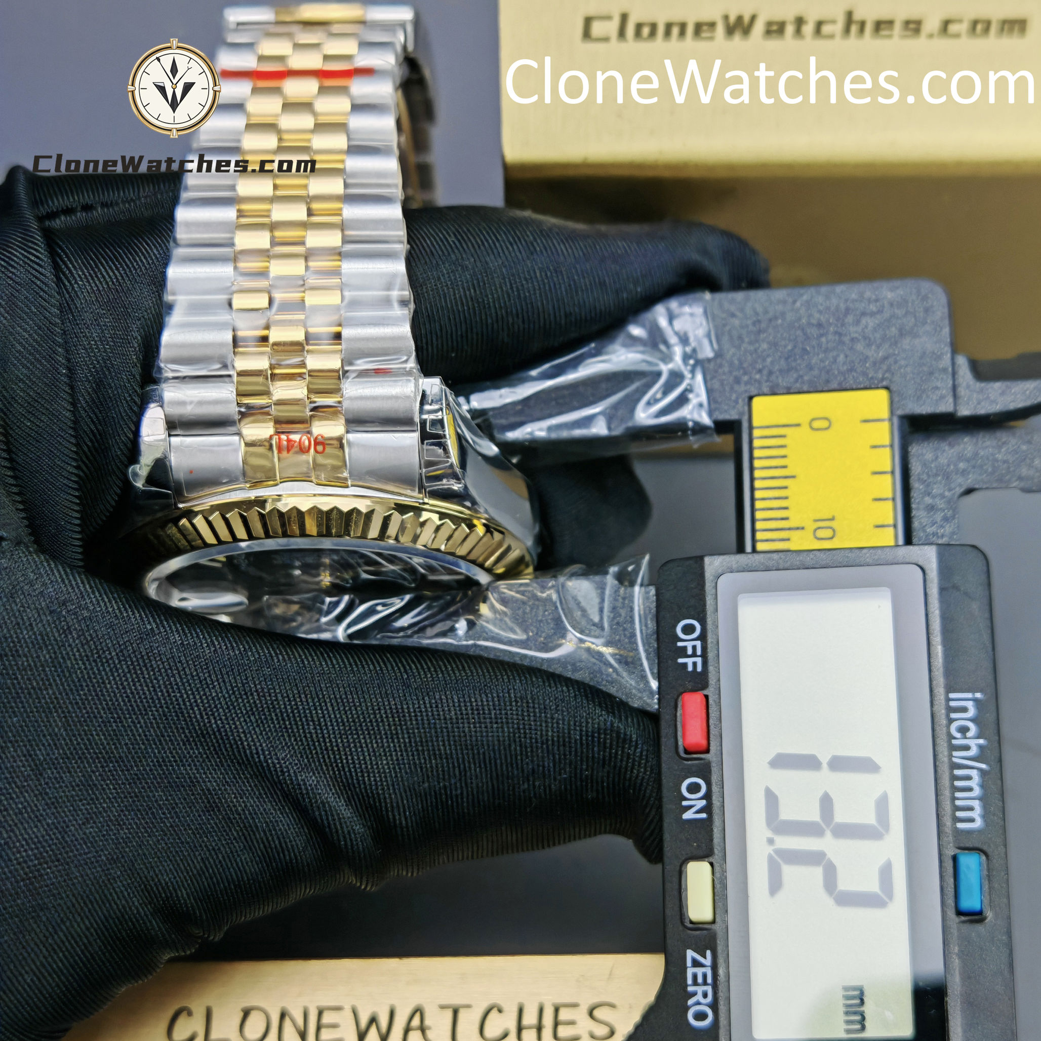 Rolex Super Clone Watches 1:1 Sky Dweller Black Dial Jubilee m336933-0004 9002 Movement
