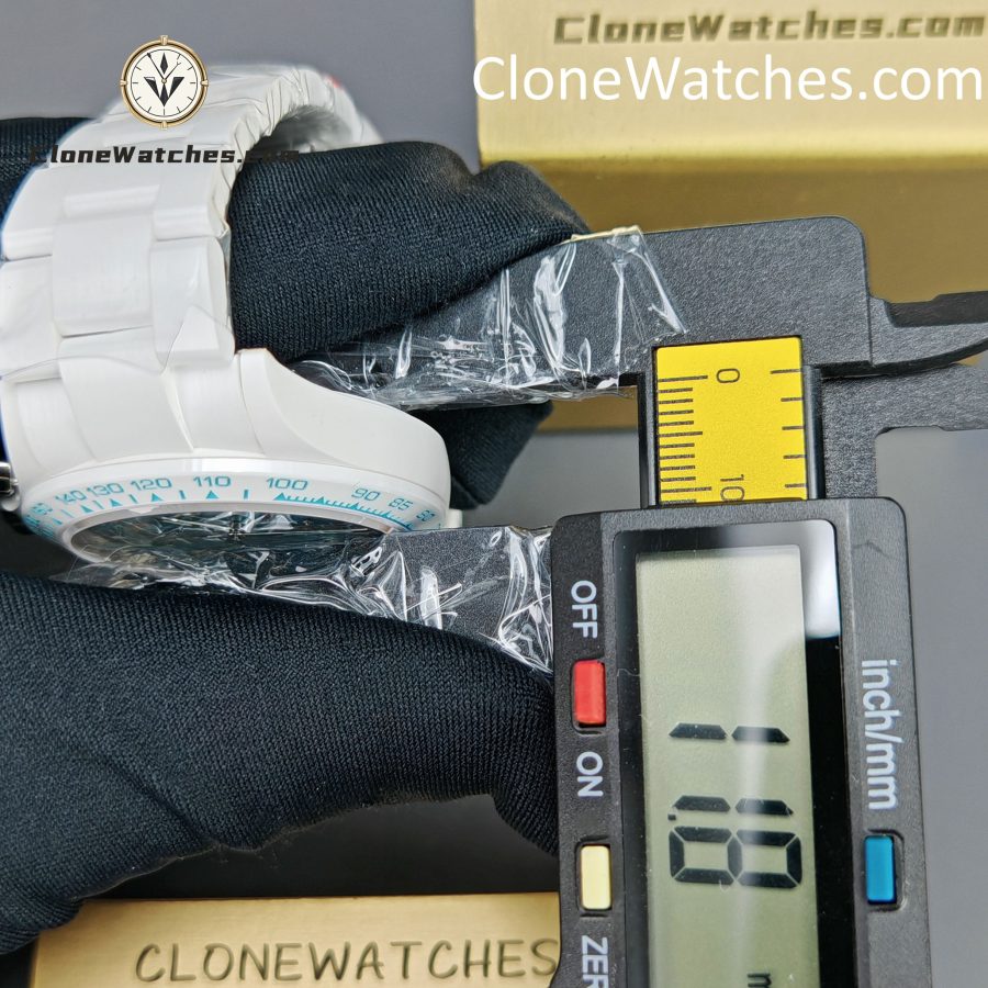 Modified Super Clone Watches 1:1 AET Rolex Daytona Full Ceramic Abu Dhabi 4130 Movement