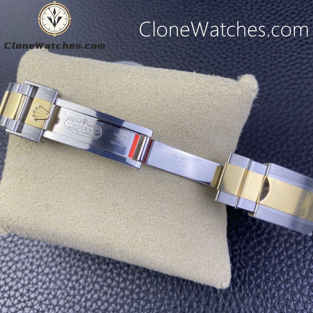 Rolex Super Clone Watches 1:1 Daytona 18K Gold Black Diamonds Dial M116508-0008 4130 Movement