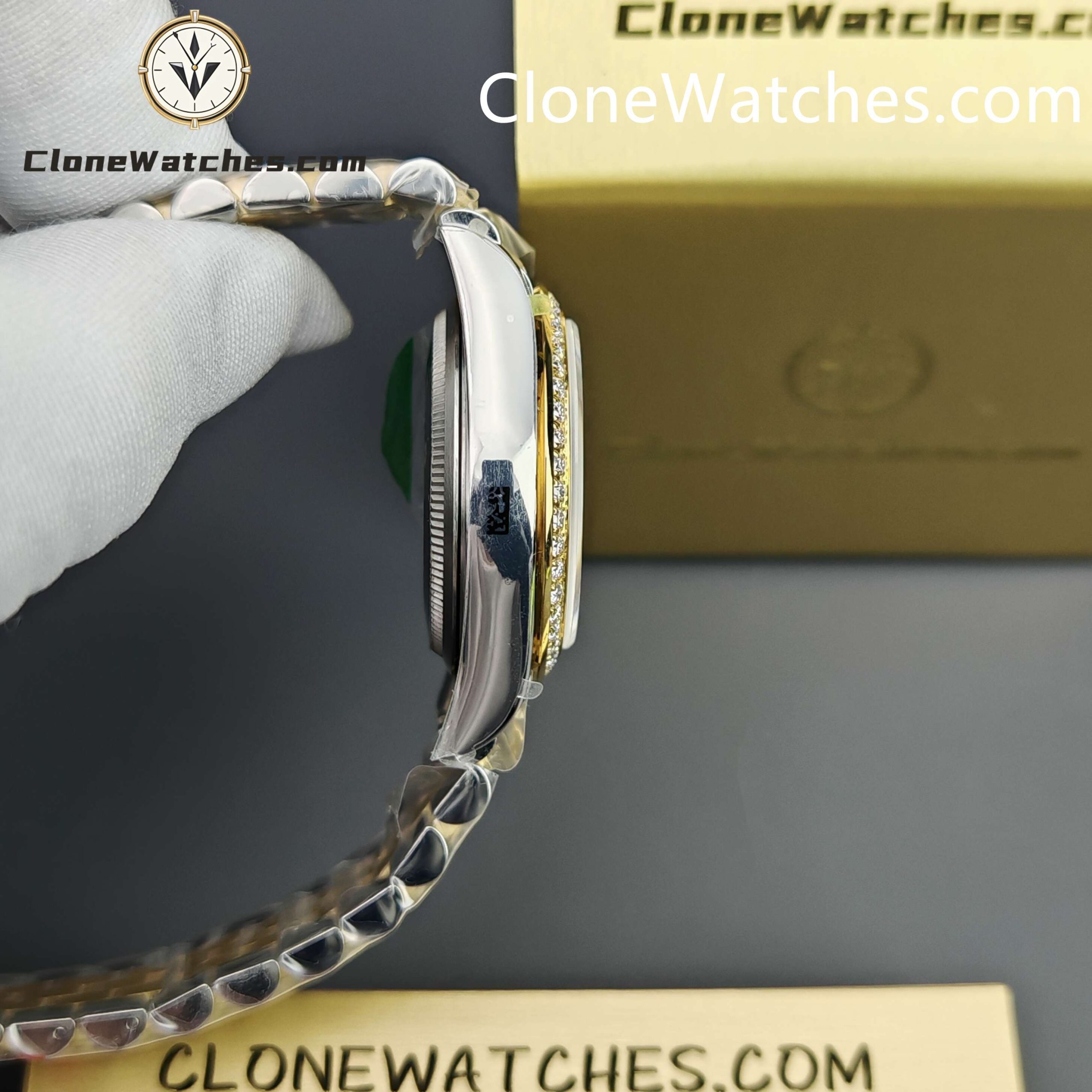 Rolex Super Clone Watches 1:1 DateJust m278383rbr-0028 Jubilee 31MM 2236 Movement