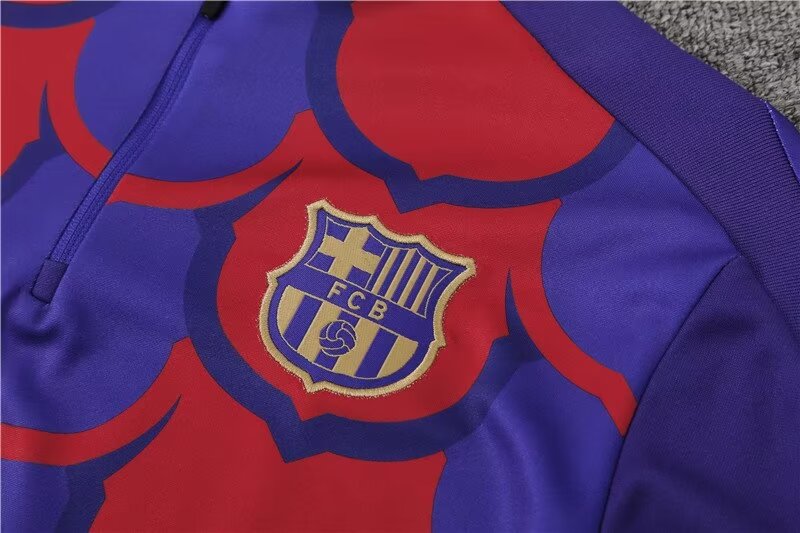 2024/25 Barcelona half-zip training kit