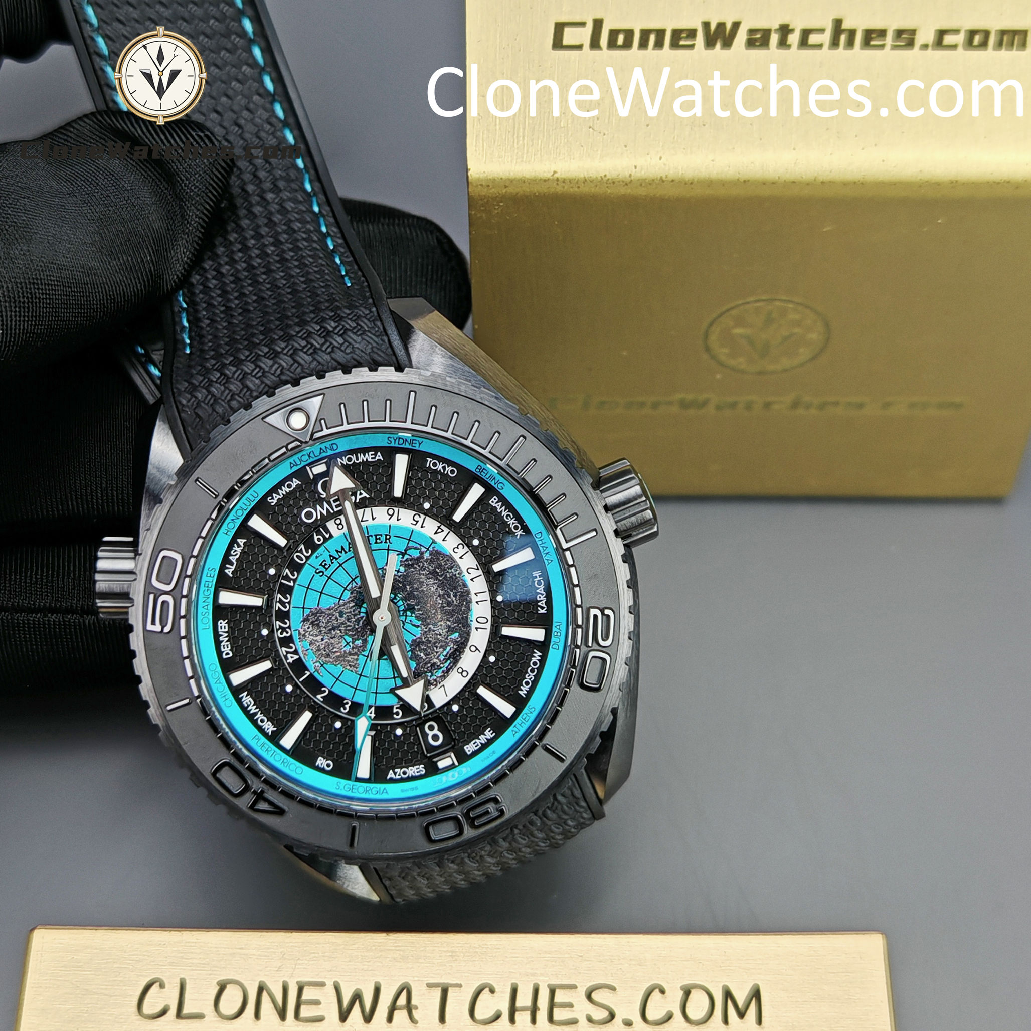 OMEGA Super Clone Watches 1:1 Seamaster Planet Ocean 600M 45.5MM 215.92.46.22.01.006