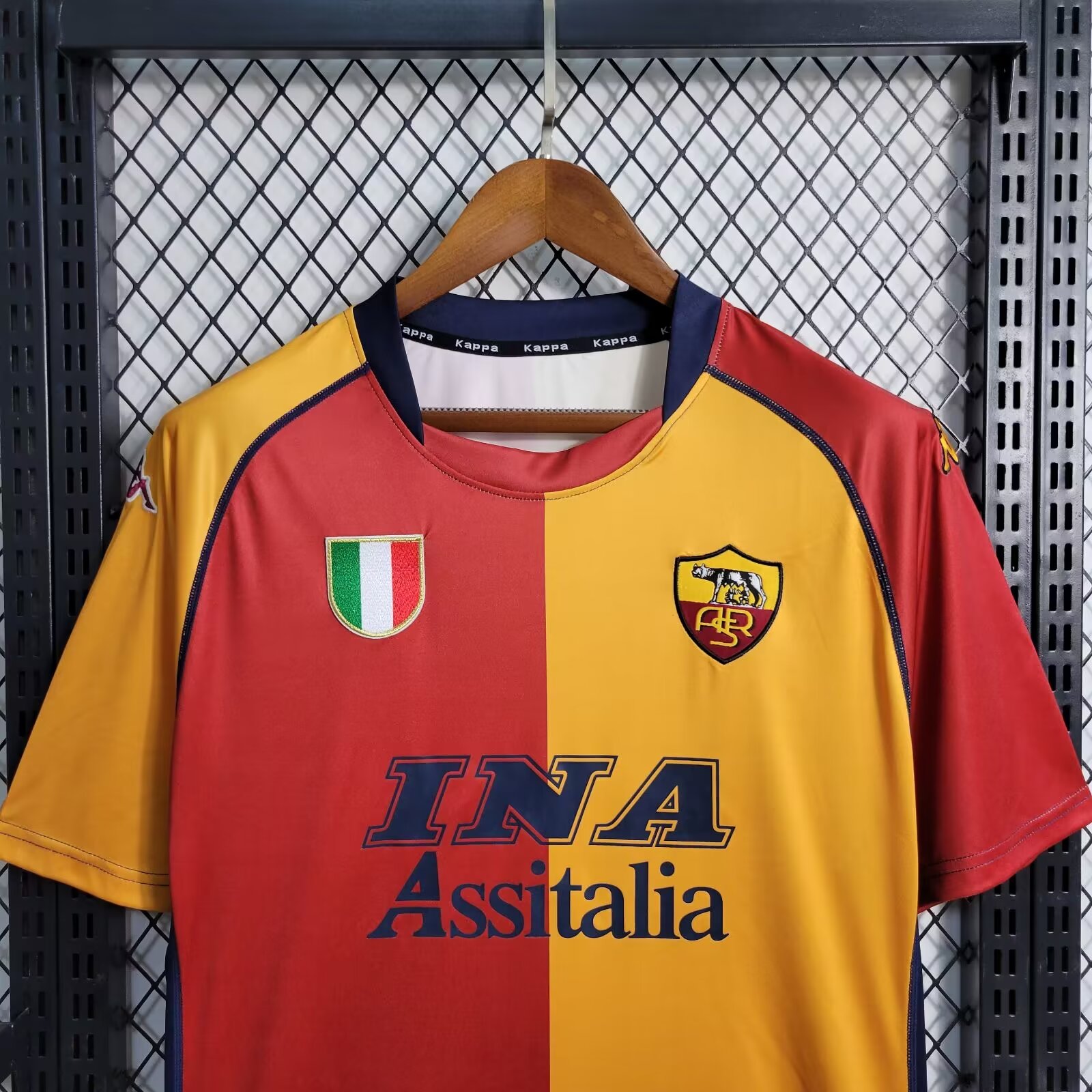 2001/02 Roma Home Retro Jersey