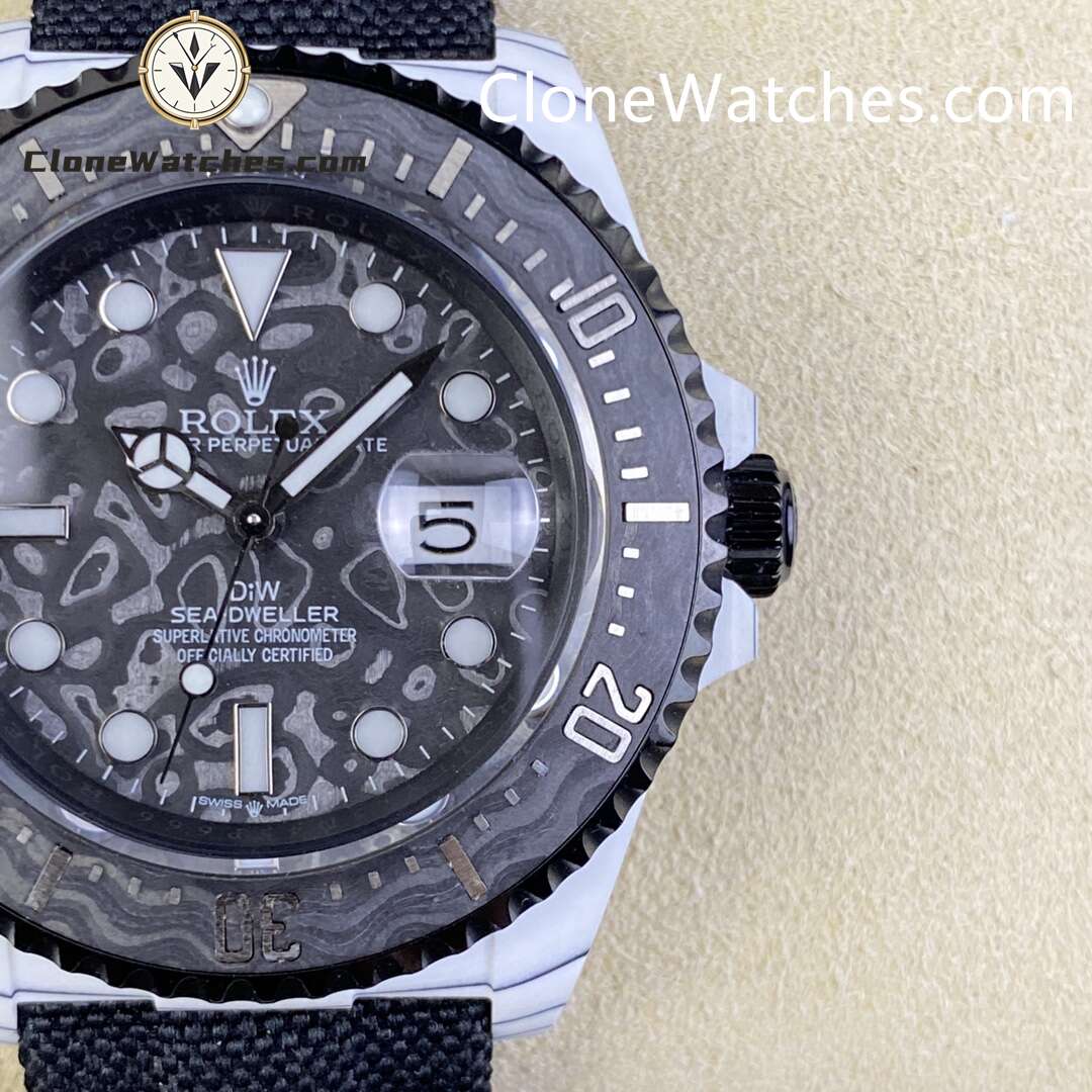 Modified Super Clone Watches 1:1 DIW Rolex Sea Dweller “IRBIS” Quartz Fiber 3235 Movement
