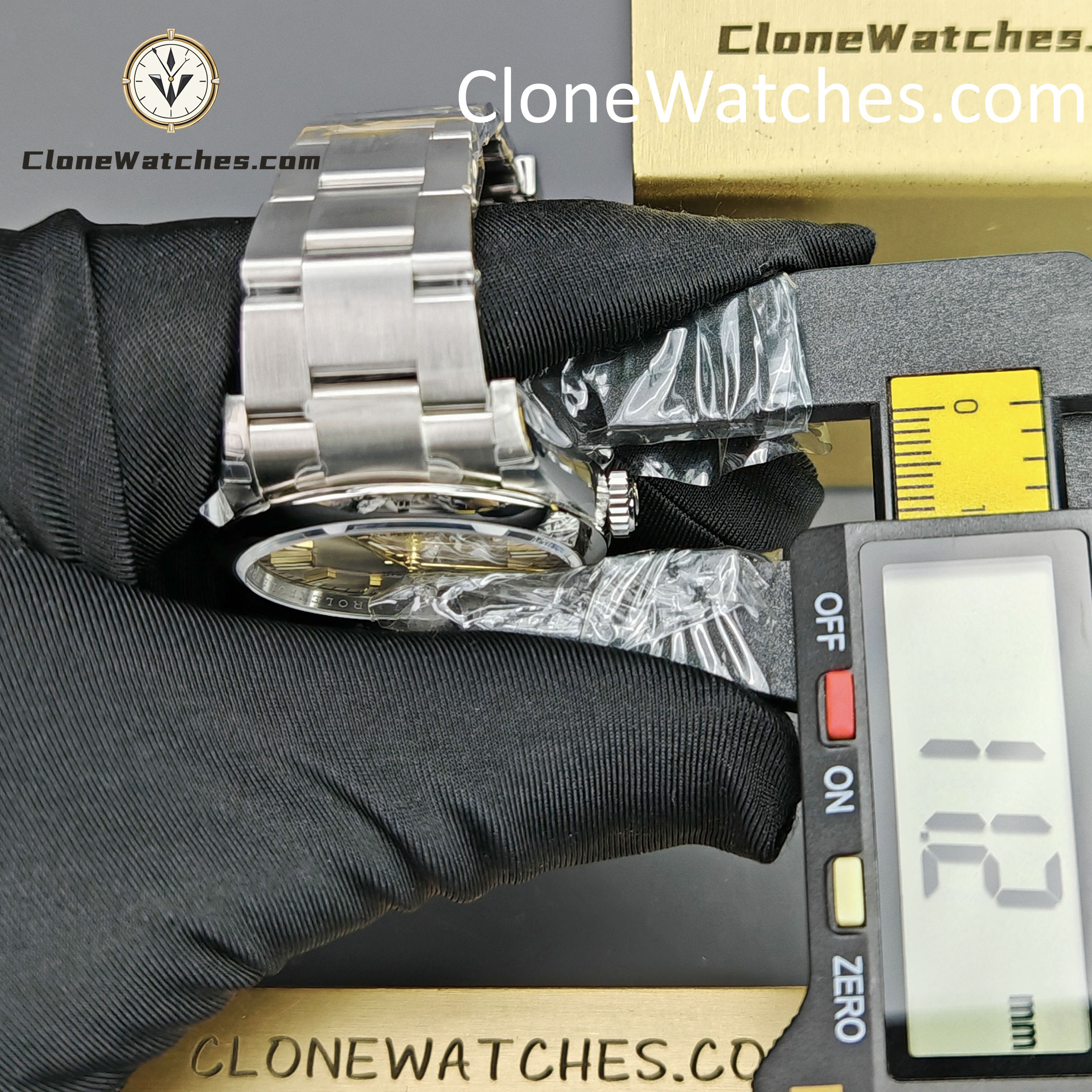 Rolex Super Clone Watches 1:1 Oyster Perpetual Silver Dial 36mm m126000-0001 3230 Movement