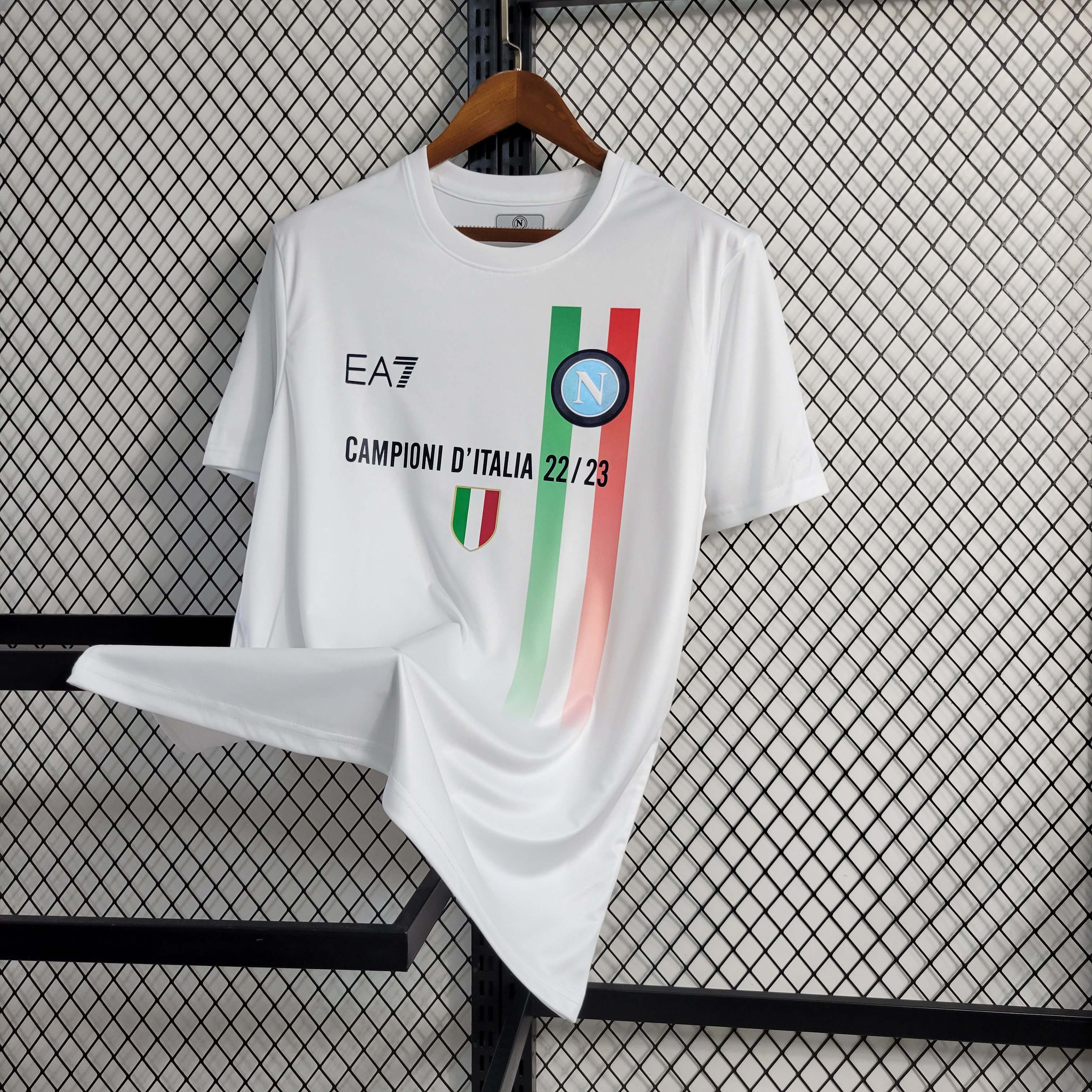 2023/2024 Napoli Soccer Commemorative Edition White Jersey 1:1 Thai Quality-Fans